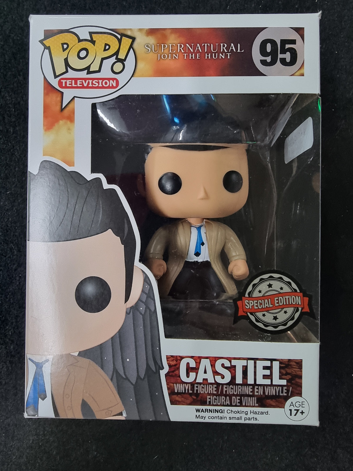 FUNKO POP SUPERNATURAL CASTIEL SPECIAL EDITION #95