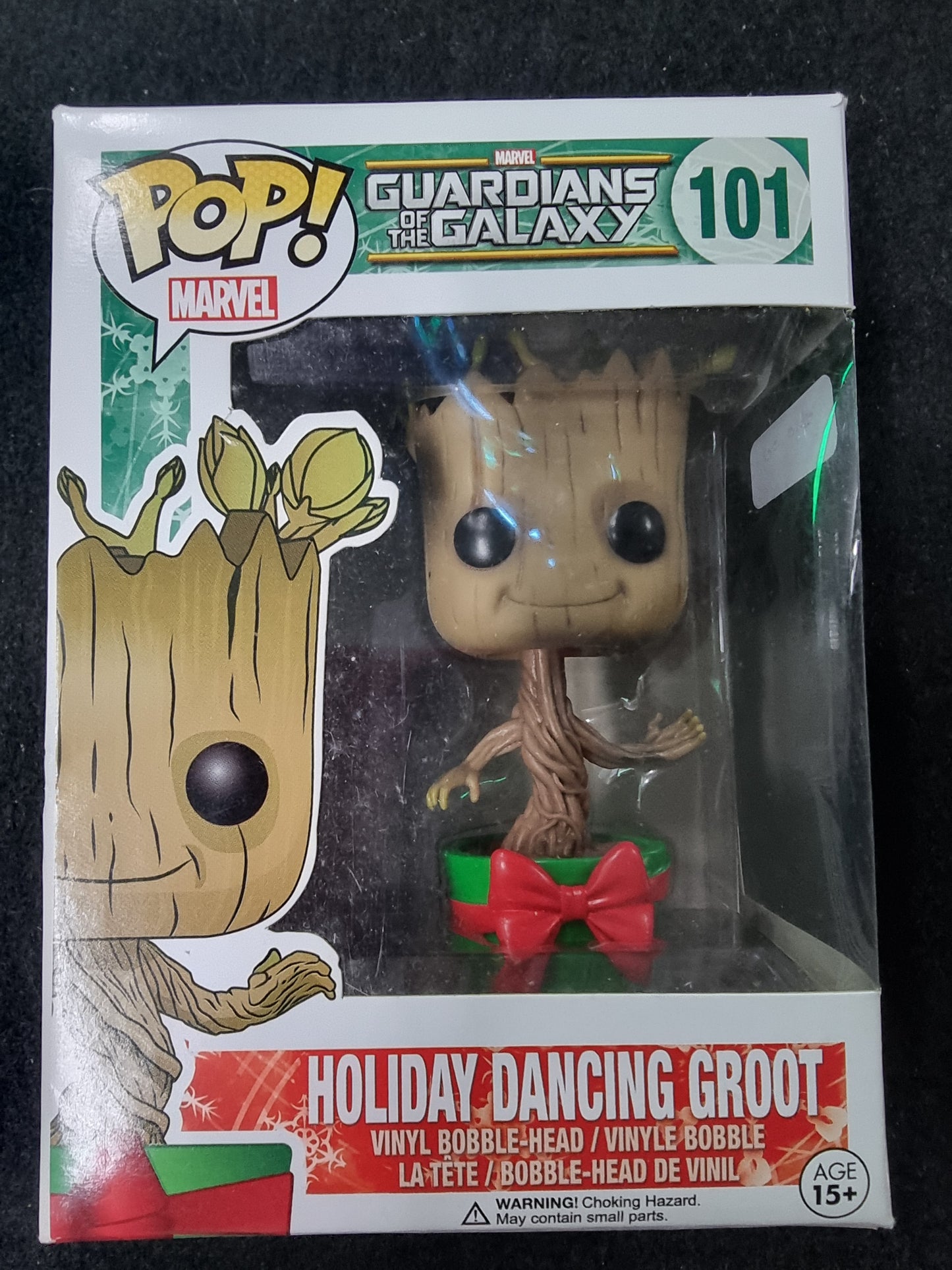 FUNKO POP MARVEL GUARDIANS OF THE GALAXY HOLIDAY DANCING GROOT #101