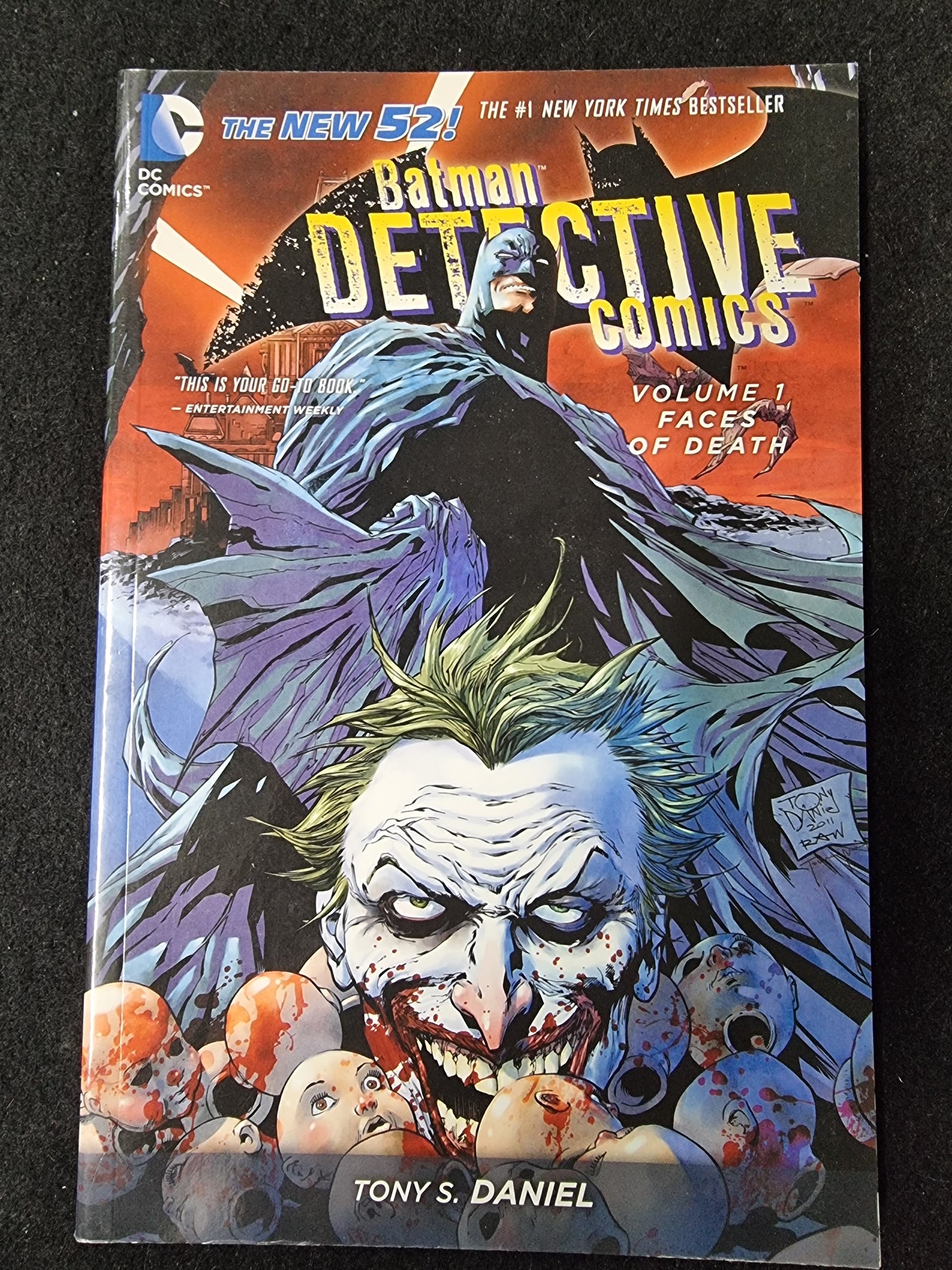 THE NEW 52! BATMAN DETECTIVE COMICS VOL FACES OF DEATH