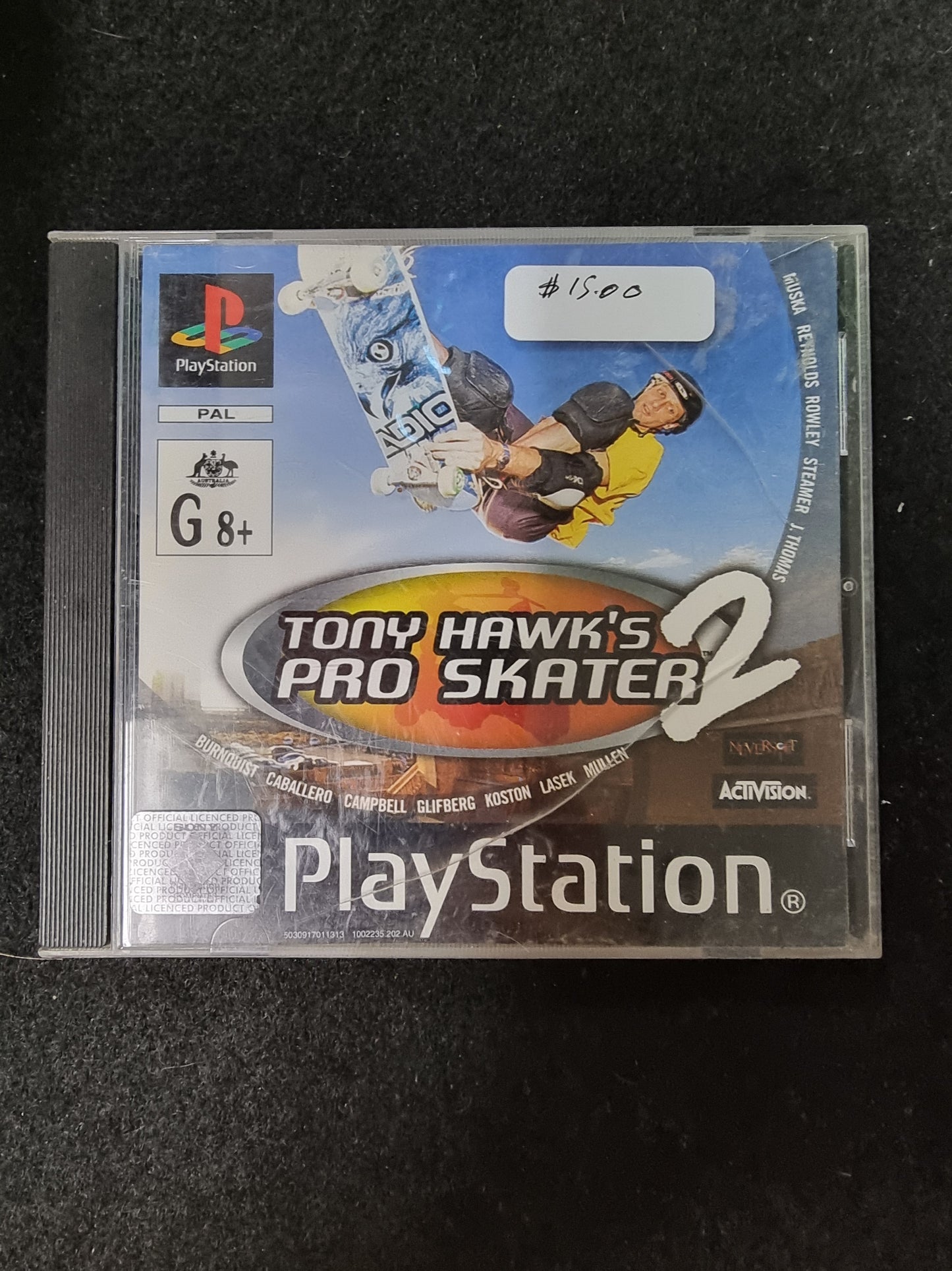 TONY HAWKE'S PRO SKATER 2 PLAYSTATION