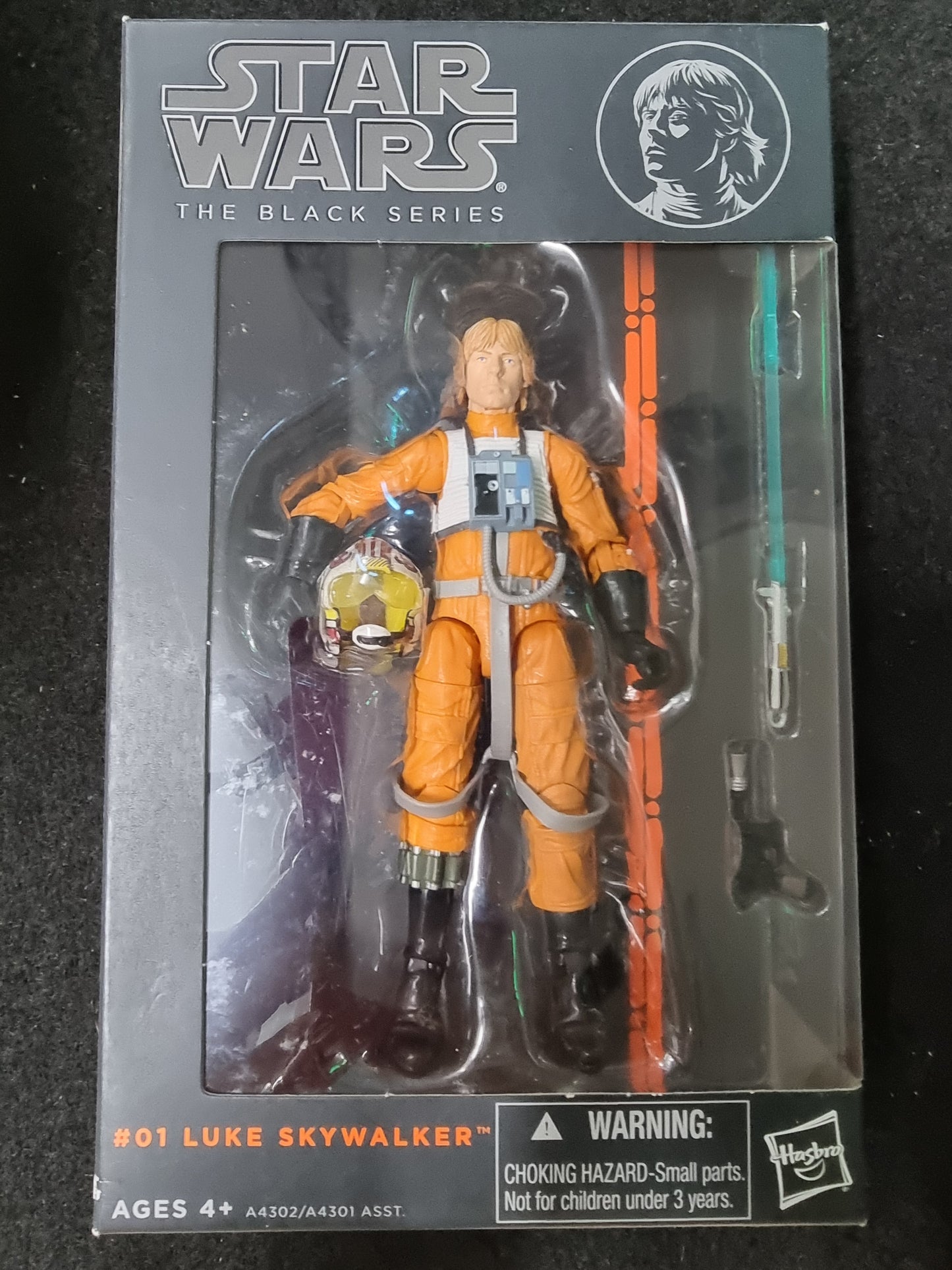 STAR WARS THE BLACK SERIES LUKE SKYWALKER #01