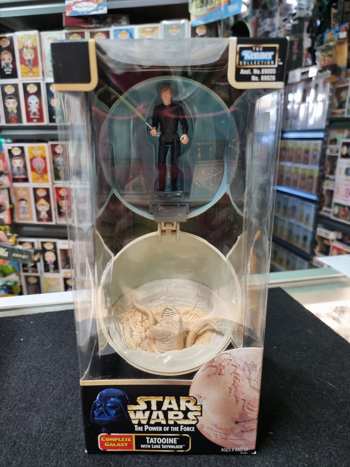 STAR WARS THE POWER OF THE FORCE TATOONIE WITH LUKE SKYWALKER