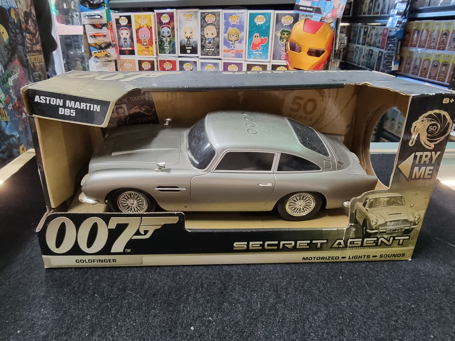 007 GOLD FINGER ASTON MARTIN DB5 SECRET AGENT
