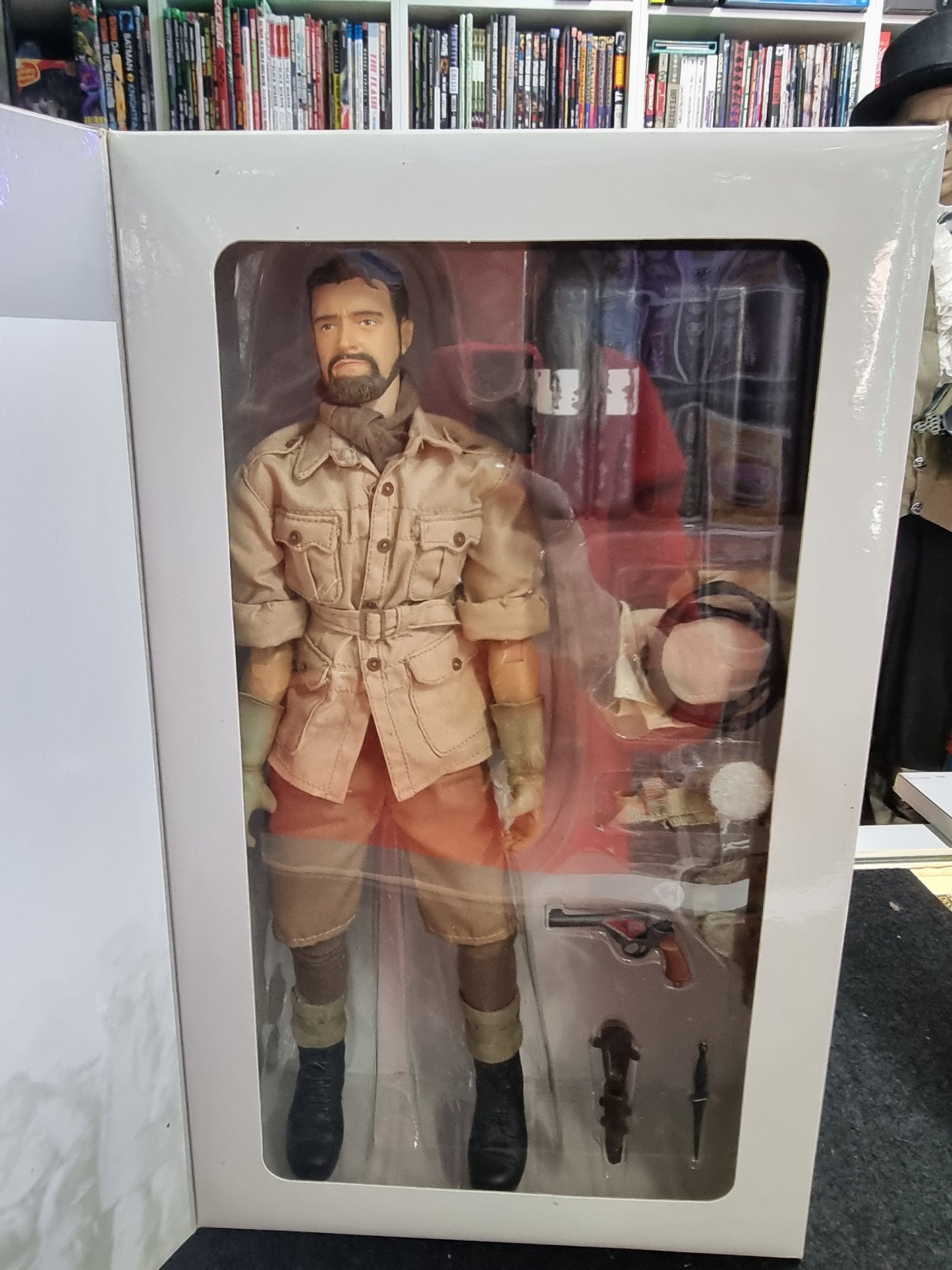 WWII SAS OFFICER LIEUTENANT EDDIE MAC 12" FIGURE