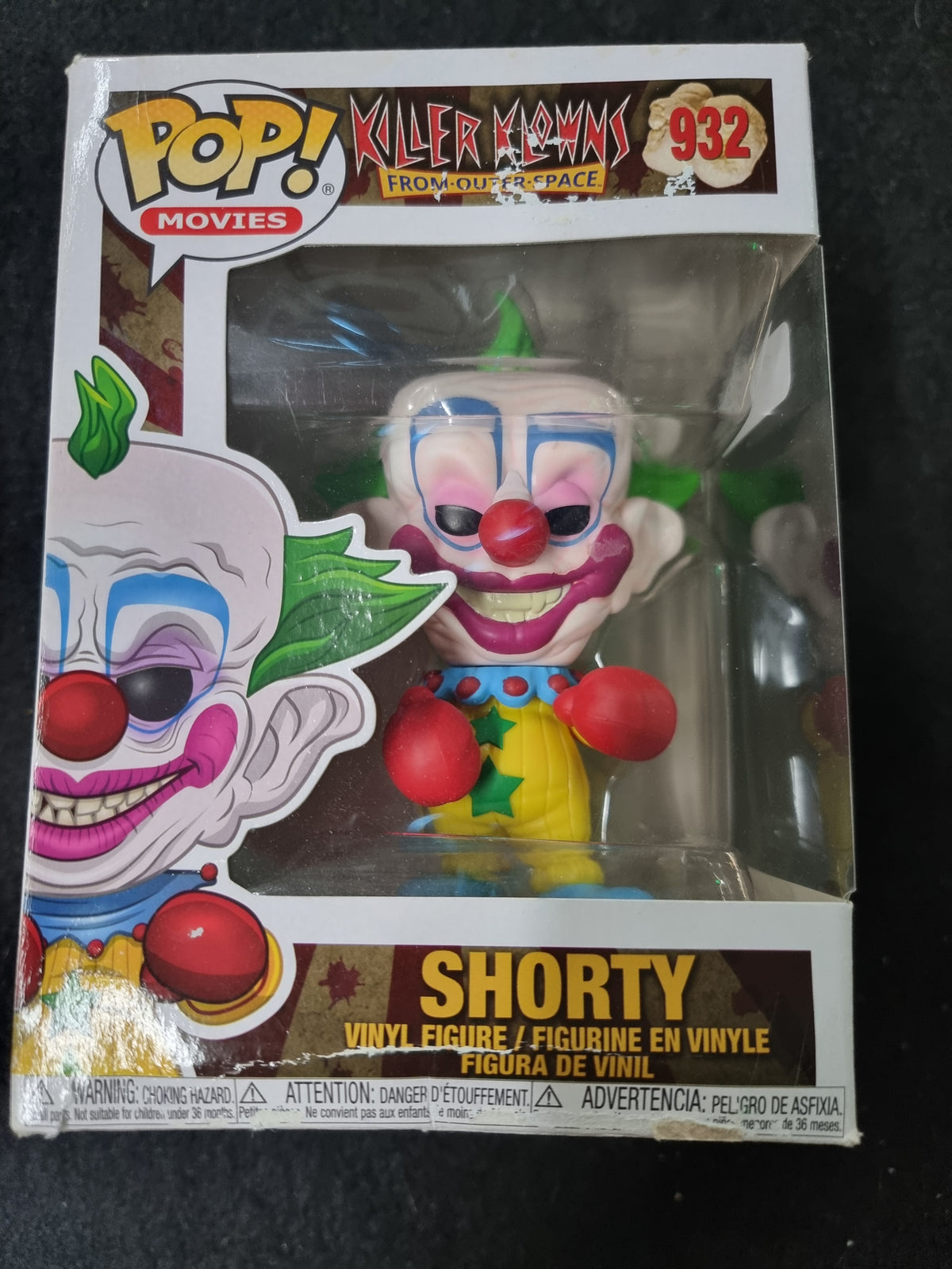 FUNKO POP KILLER KLOWNS FROM OUTER SPACE SHORTY #932