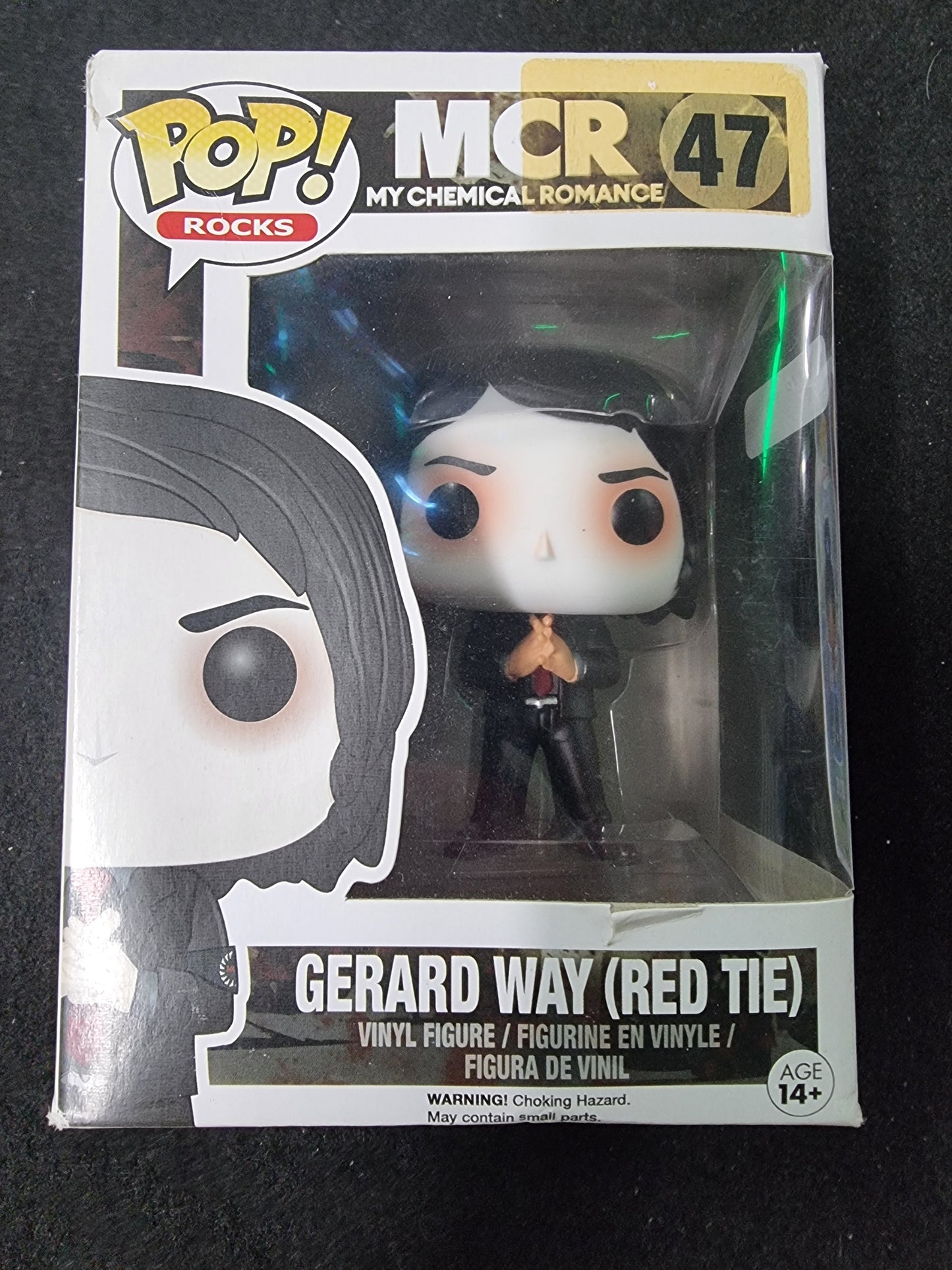 FUNKO POP MCR MY CHEMICAL ROMANCE GERARD WAY (RED TIE) #47