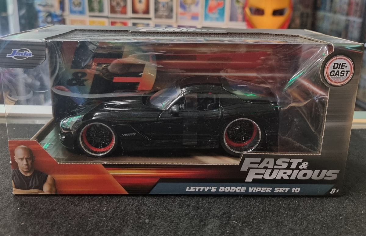 FAST & FURIOUS LETTY'S DODGE VIPER SRT 10 JADA DIE CAST