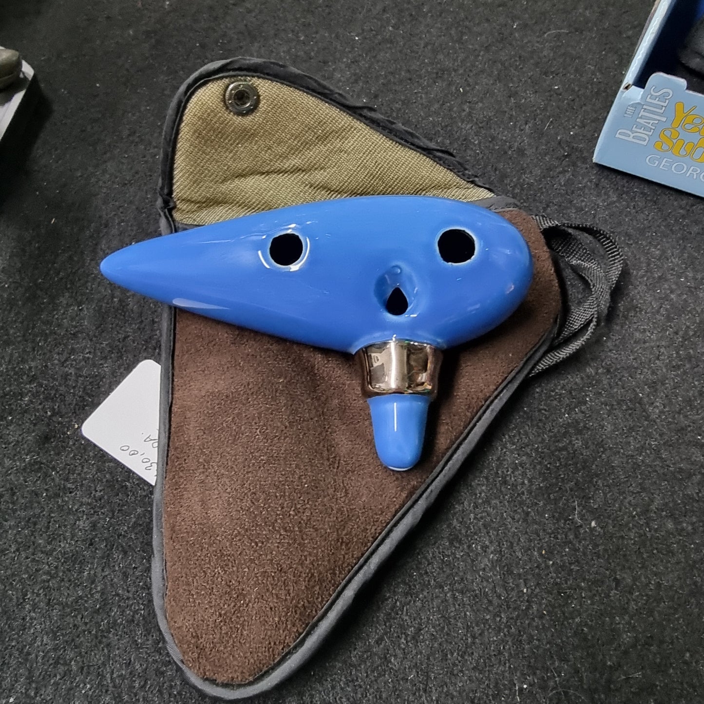 Stl Ocarina ( Legend Of Zelda ) Light Blue Ceramic