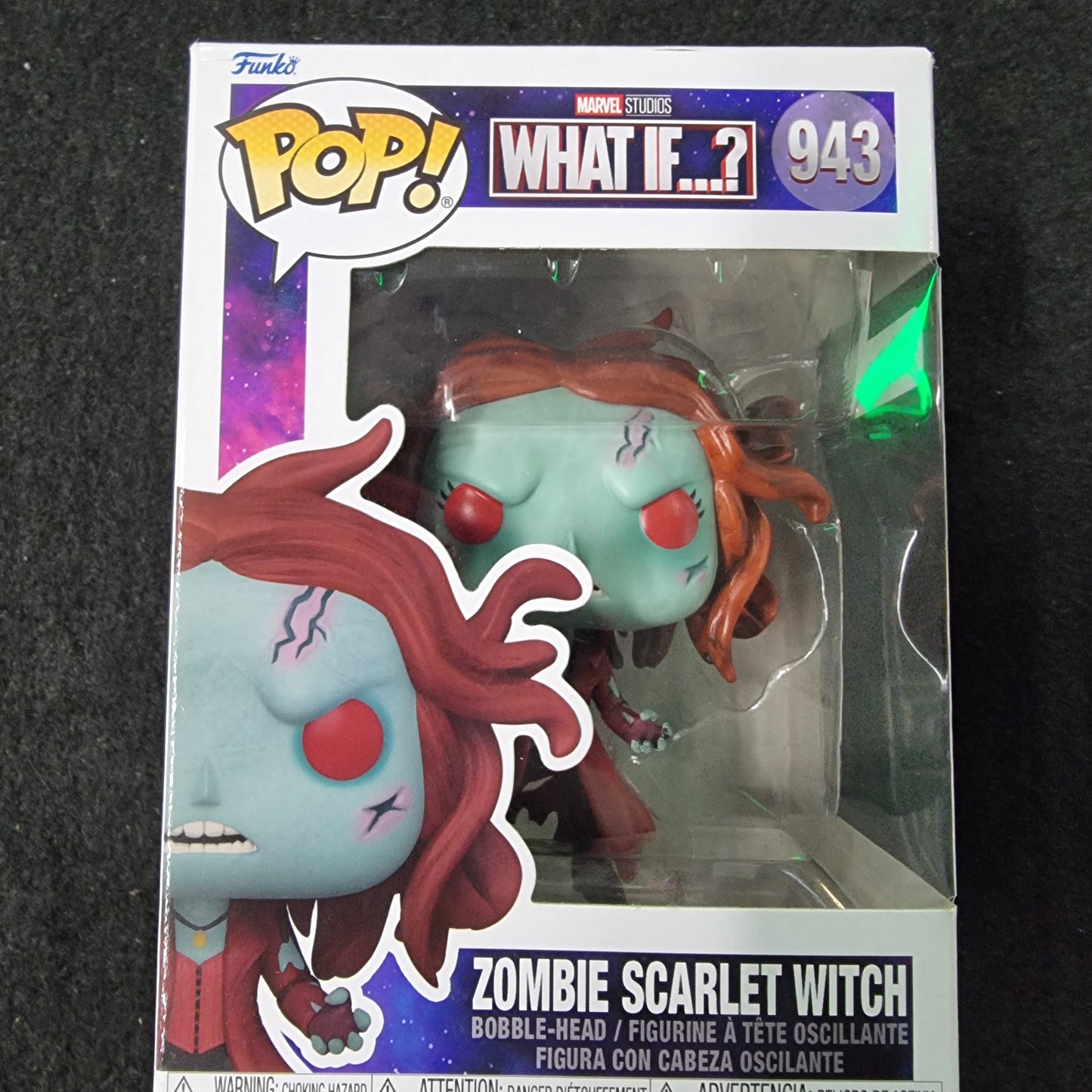 FUNKO POP MARVEL STUDIOS WHAT IF....? ZOMBIE SCARLET WITCH #943