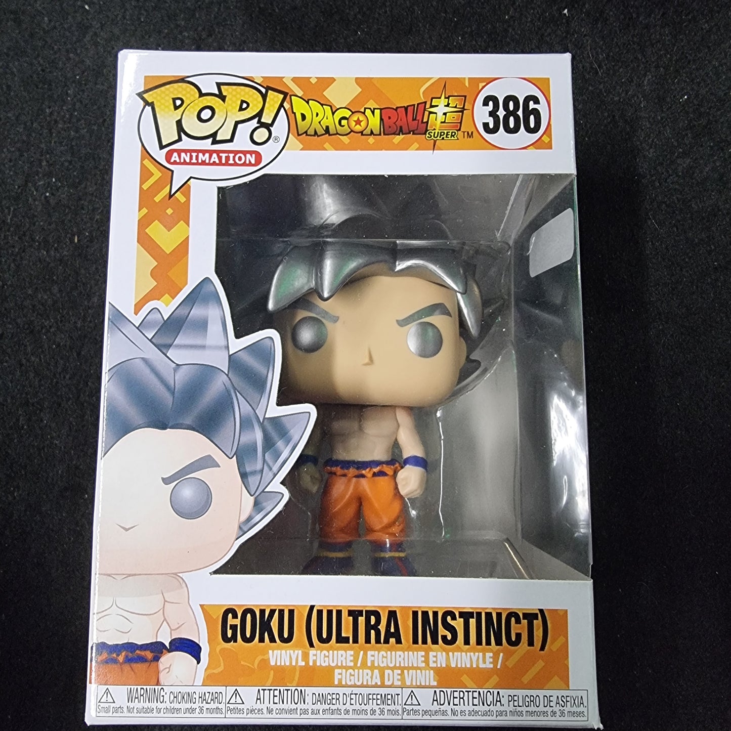 FUNKO POP DRAGON BALL GOKU (ULTRA INSTINCT) #386