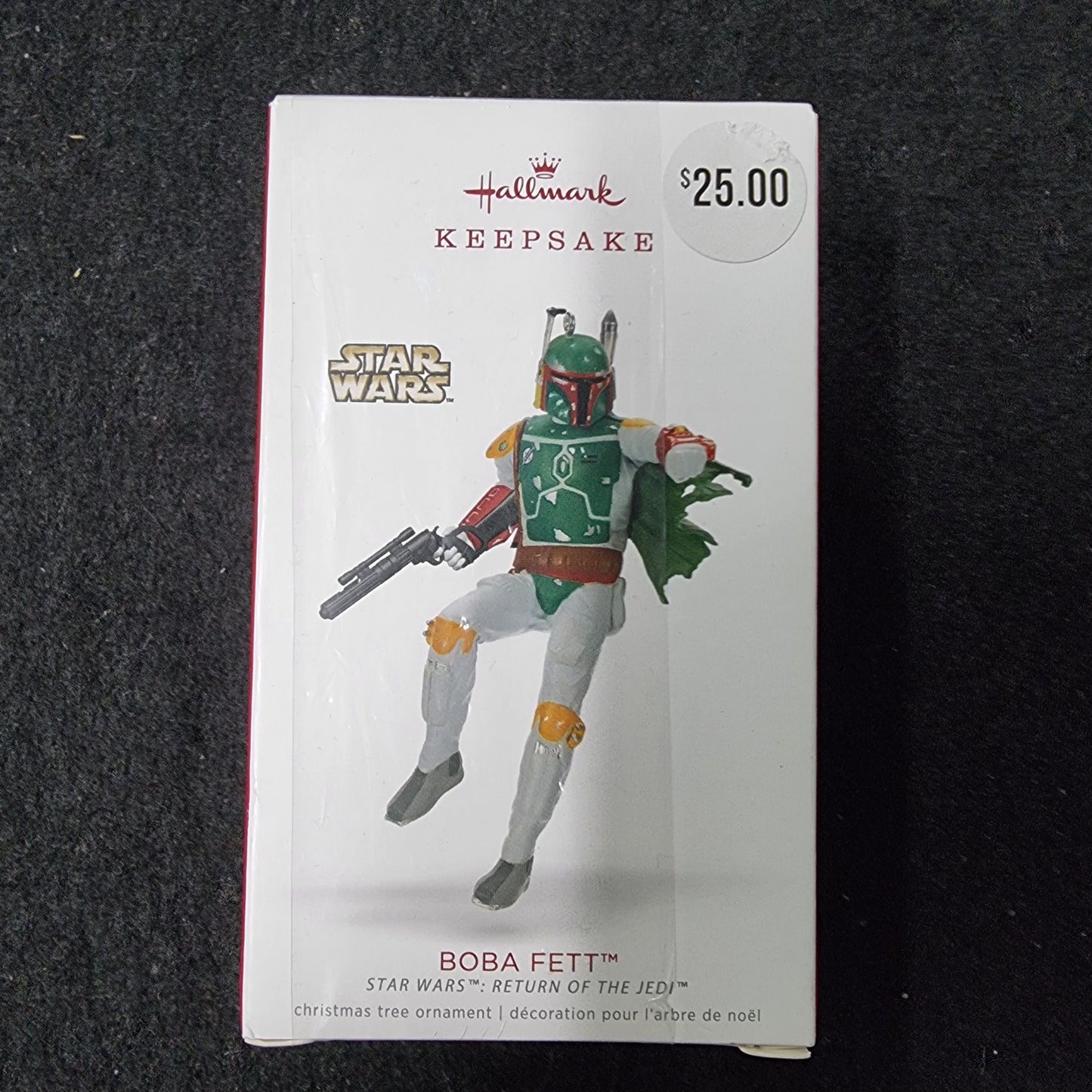 Hallmark Keepsake BOBA FETT 2018 ORNAMENT Star Wars Return Of The Jedi