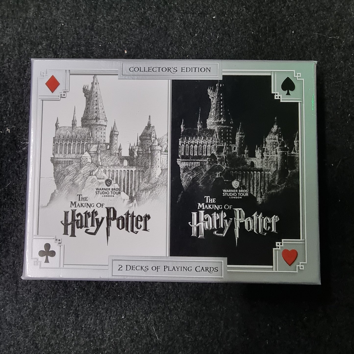 HARRY POTTER COLLECTOR'S EDITION DECKS OF PLAYING CARDS