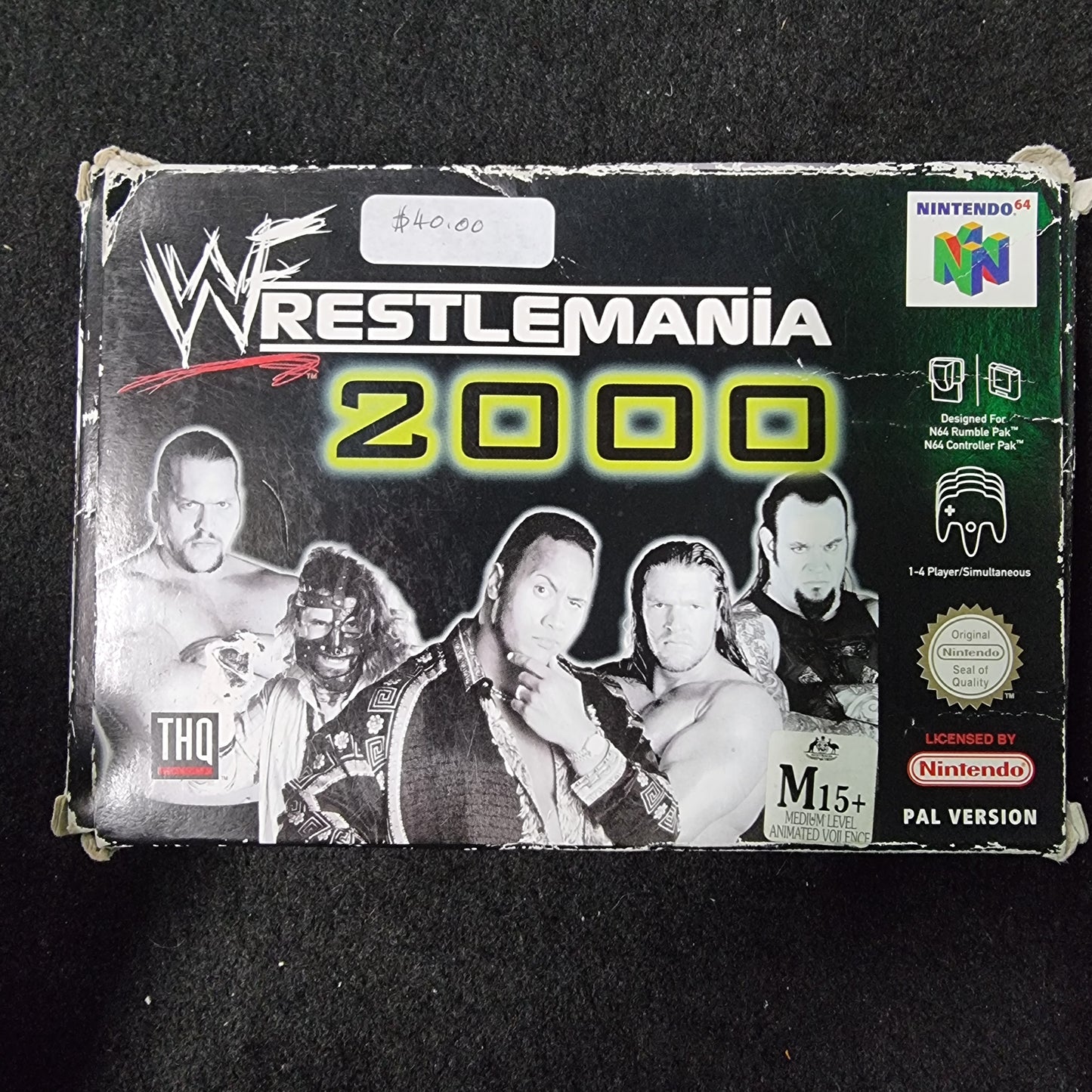 NINTENDO 64 WRESTLEMANIA 2000