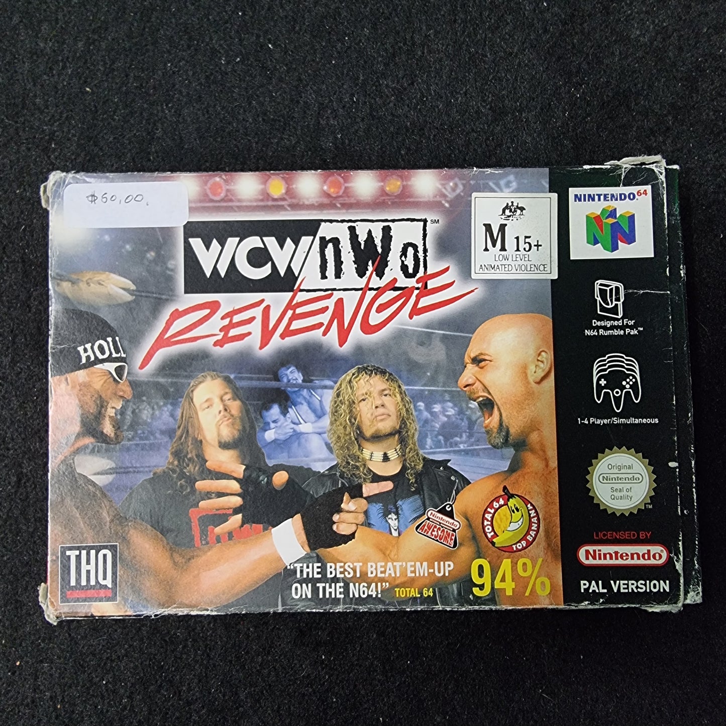 NINTENDO 64 WCW N WO REVENGE