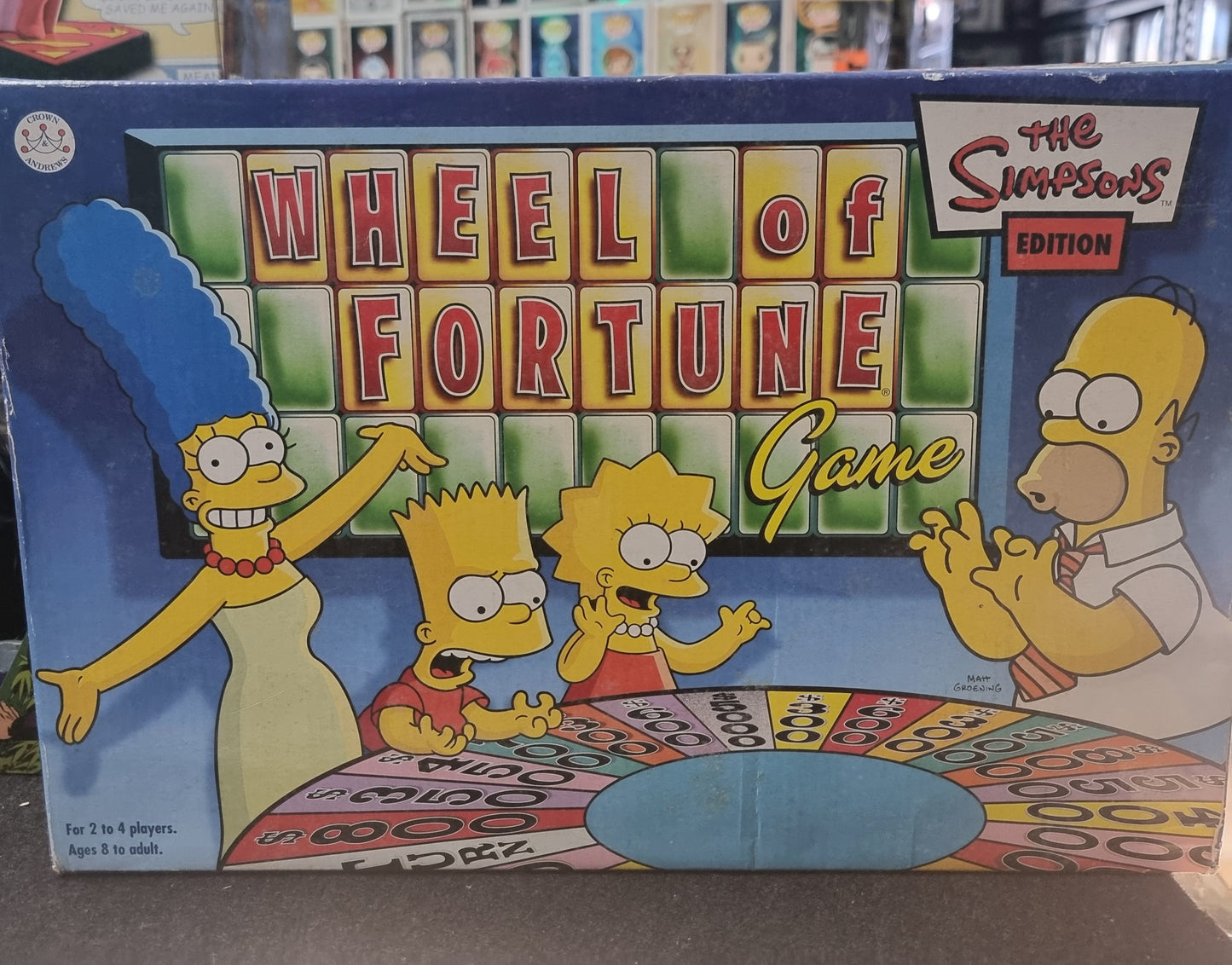THE SIMPSONS WHEEL OF FORTUNE