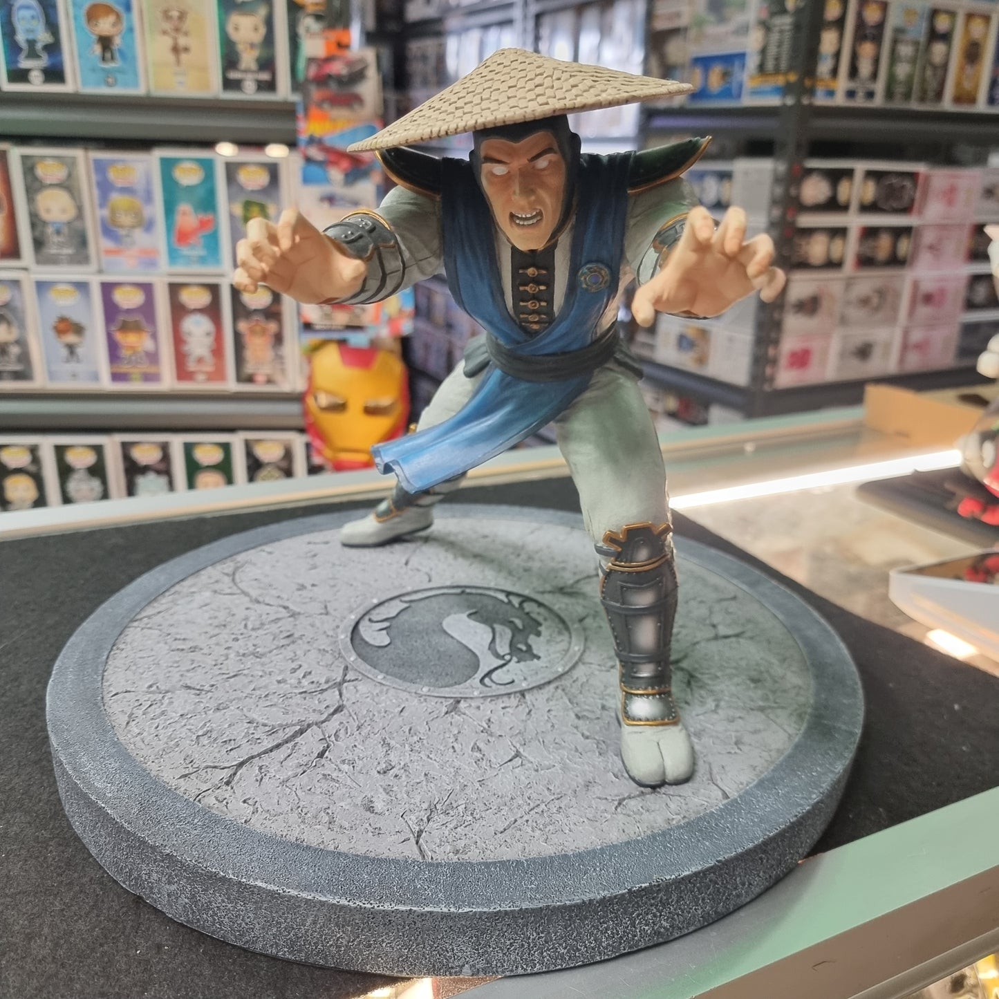 SYCO MORTAL KOMBAT RAIDEN POLYSTONE RESIN STATUE