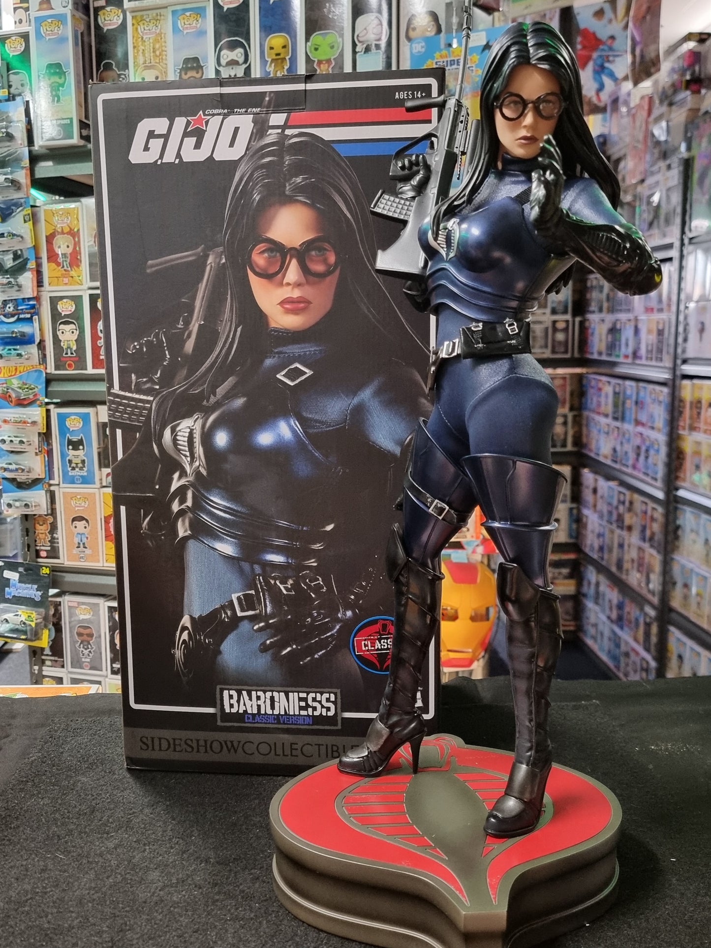 GIJO SIDESHOW PREMIUM FORMAT BARONESS CLASSIC STATUE 651/750