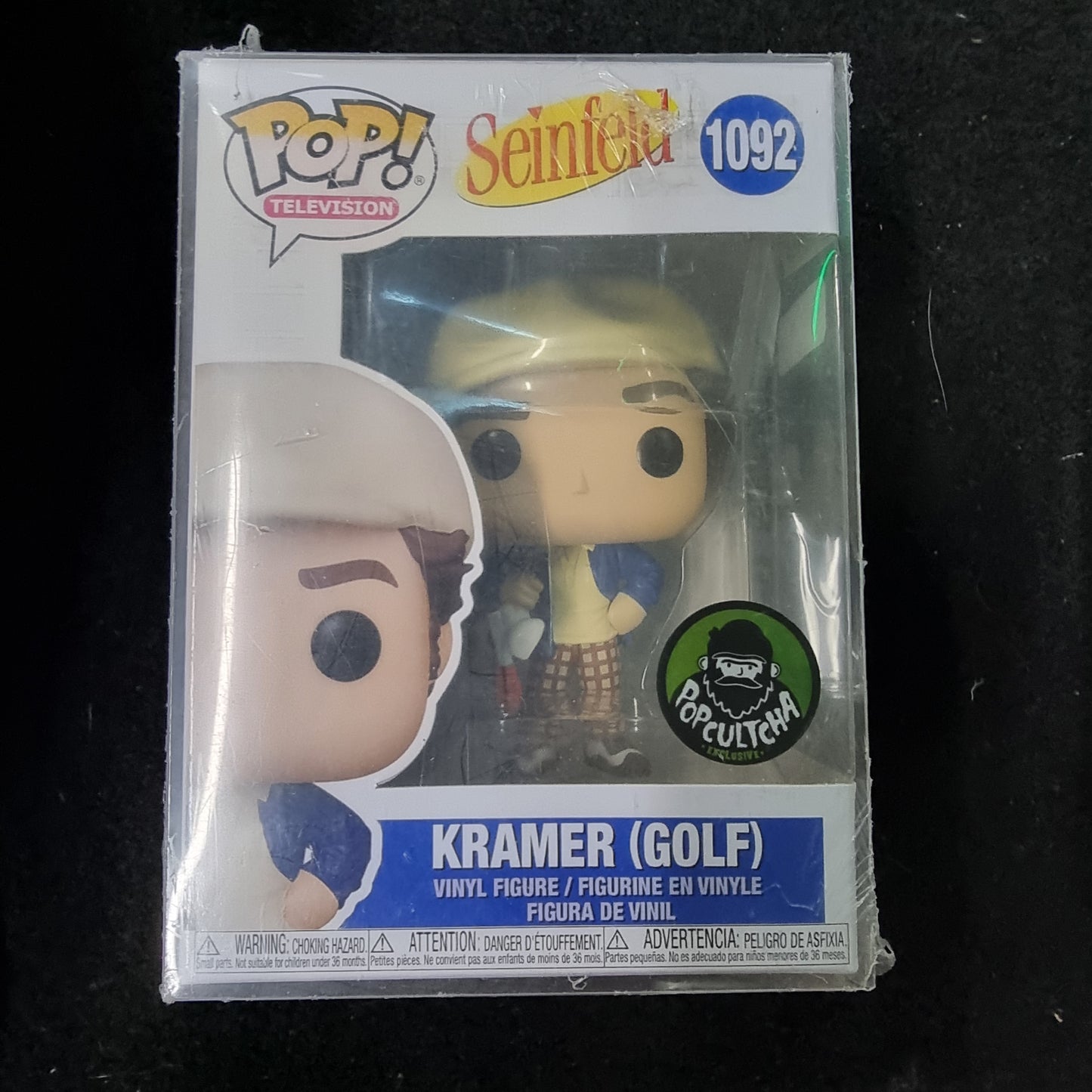 FUNKO POP SEINFELD KRAMER (GOLF) #1092 POPCULTURE EXCLUSIVE