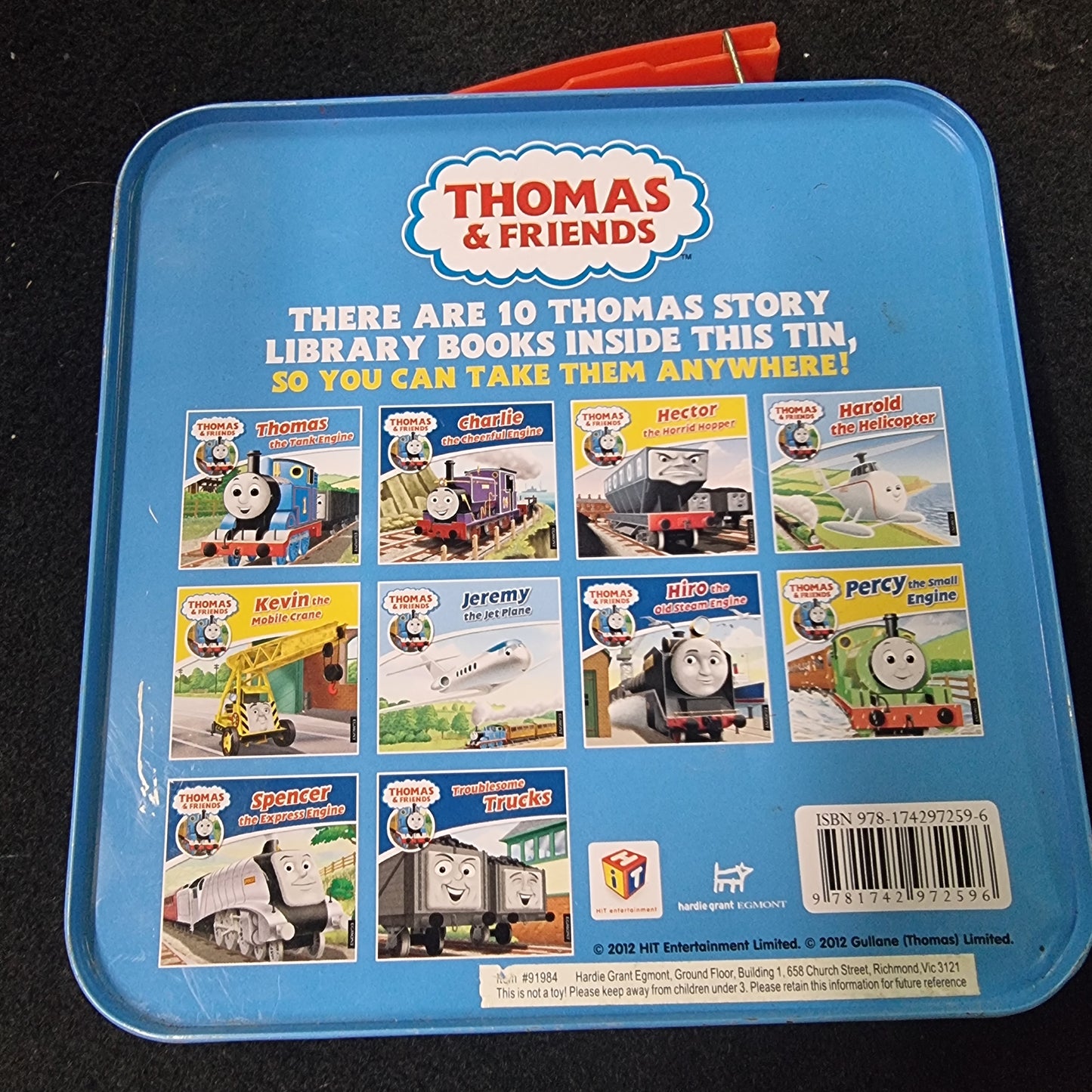 THOMAS & FRIENDS MY THOMAS STORY LIBRAY BRING-ALONG SET