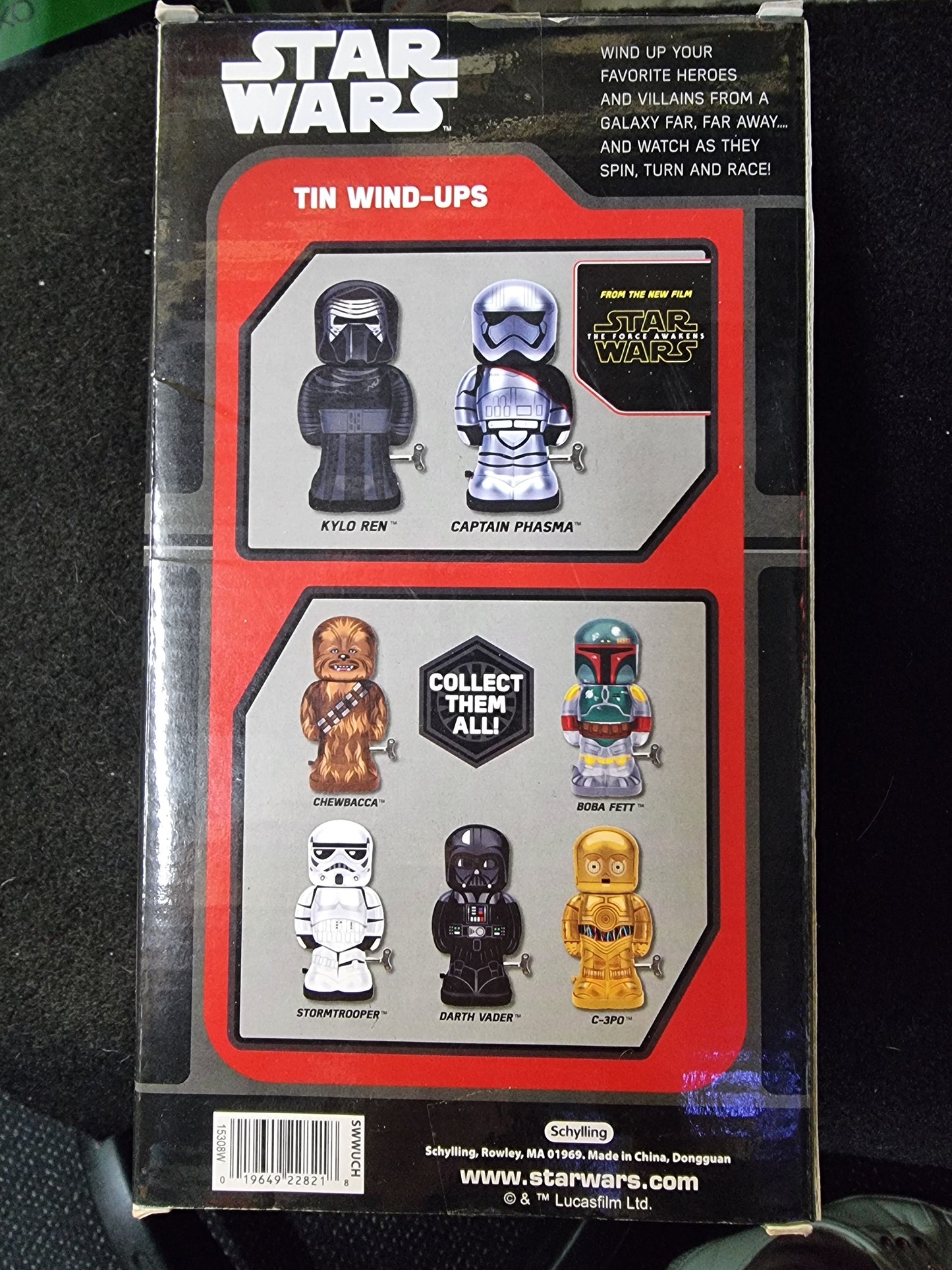 STAR WARS CHEWBACCA TIN WIND-UP Captain Comics and Collectables Pty Ltd