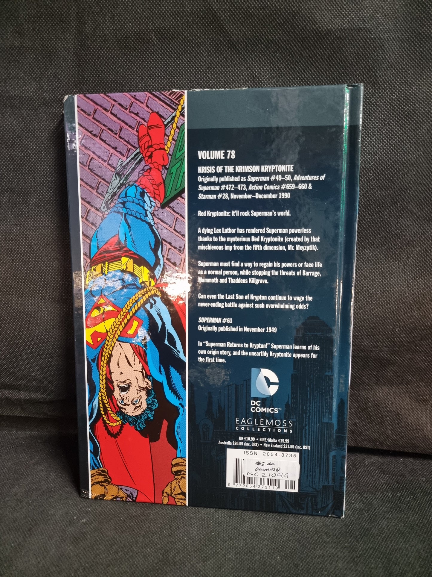 DC COMICS GRAPHIC NOVEL COLLECTION SUPERMAN KRISIS OF THE KRISMSON KRYPTONITE