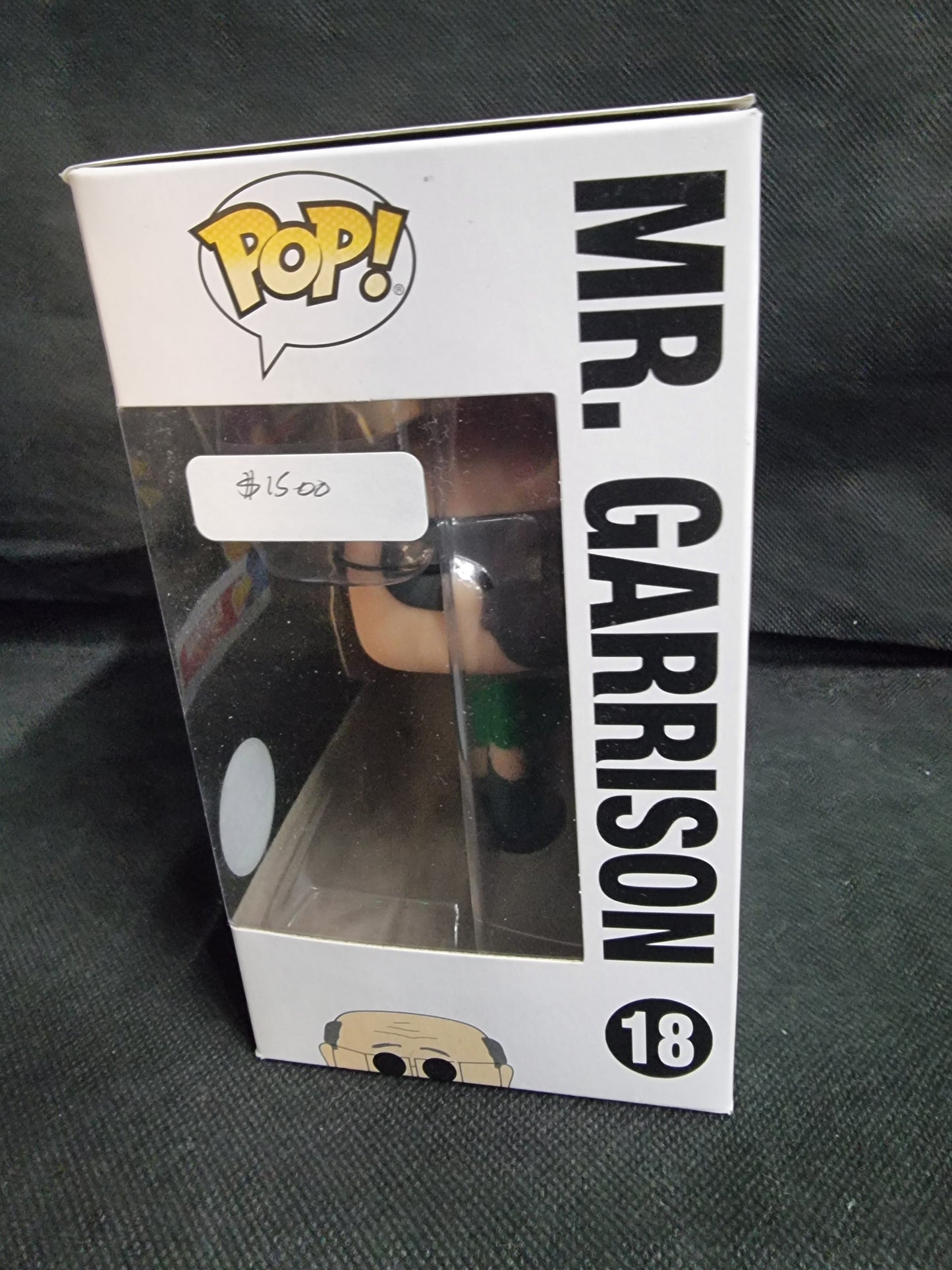 FUNKO POP SOUTH PARK MR.GARRISON #18 SPECIALITY SERIES