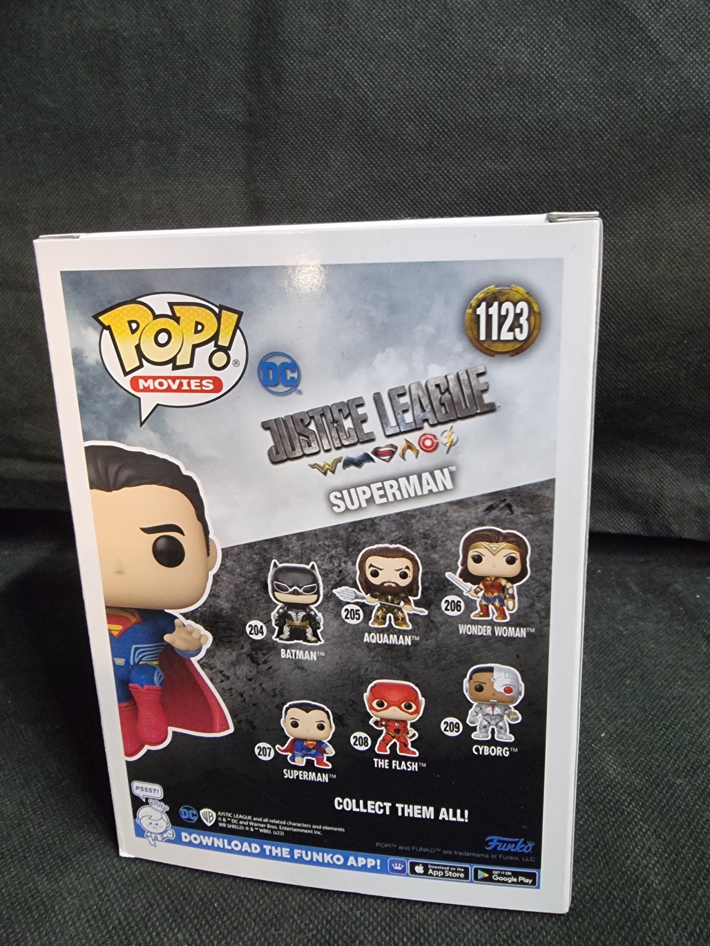 FUNKO DC JUSTICE LEAGUE SUPERMAN SPECIAL EDITION CHASE #1123