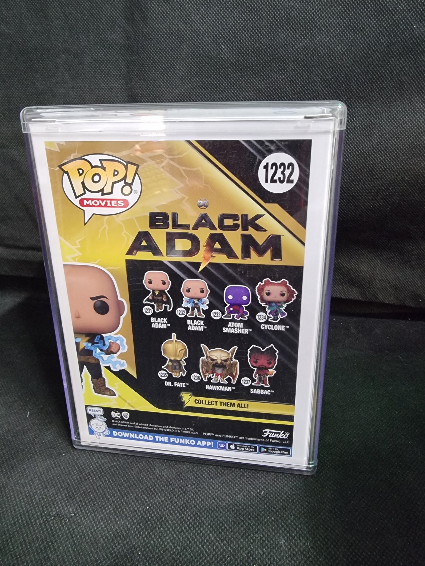 FUNKO POP BLACK ADAM LIMITED CHASE #1232