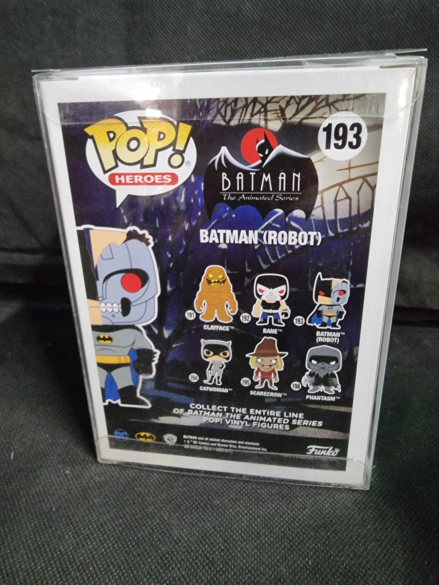 FUNKO POP BATMAN THE ANIMATED SERIES BATMAN (ROBOT) LIMITED CHASE #193