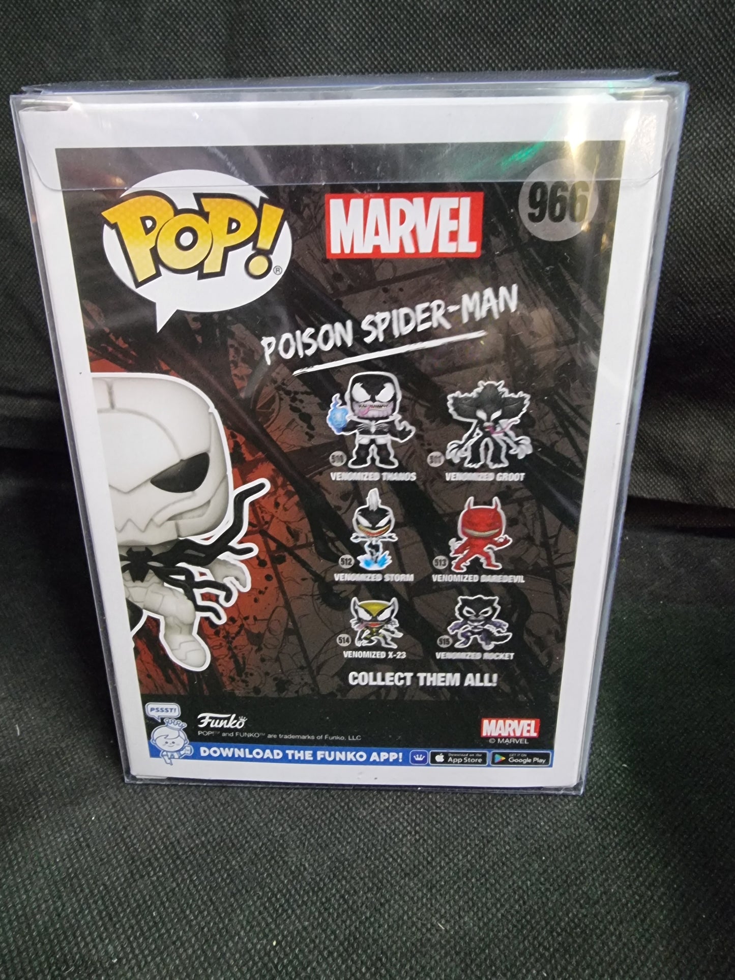 FUNKO POP MARVEL VENOM POISON SPIDER-MAN LIMITED CHASE #966