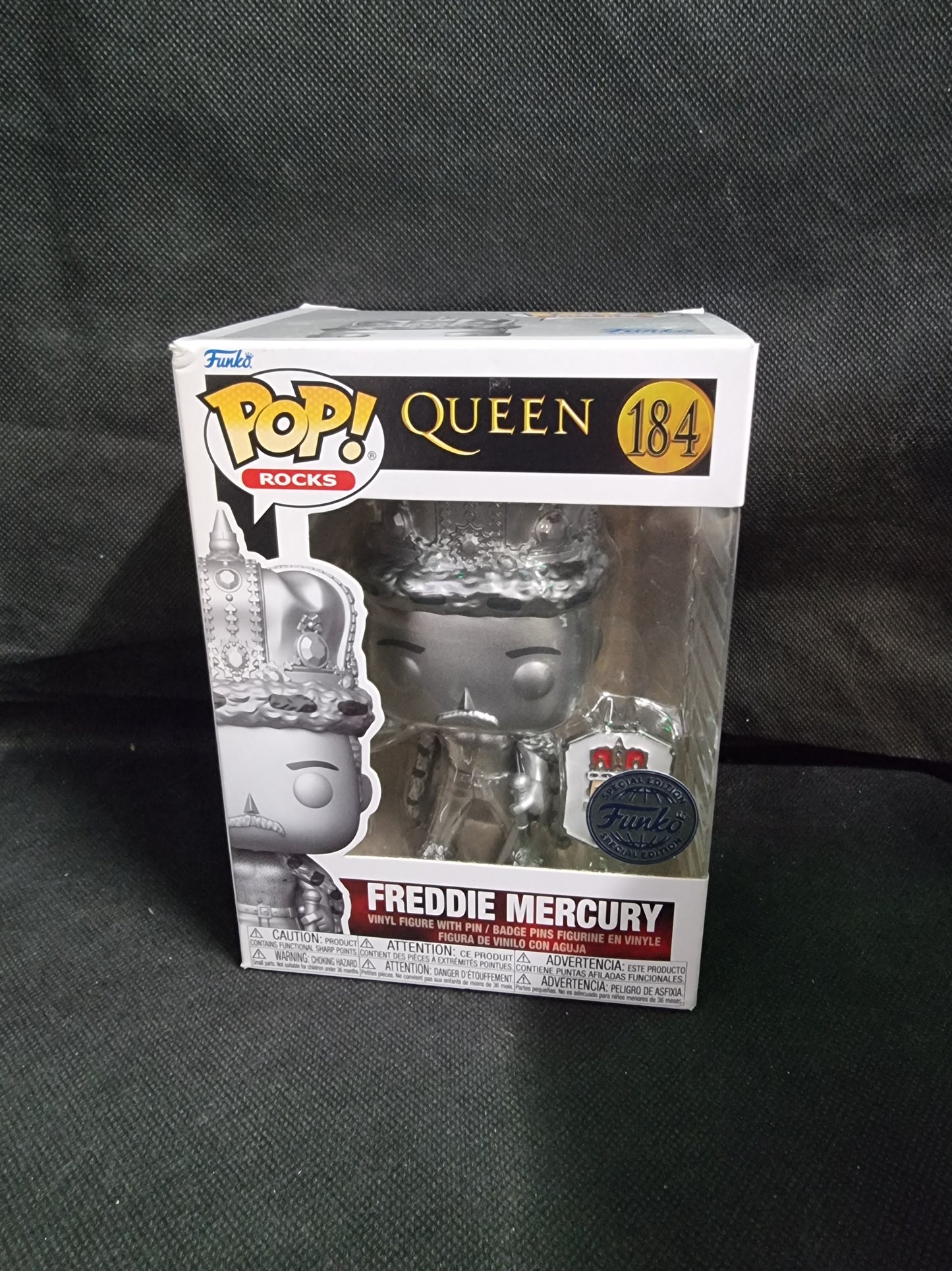 FUNKO POP QUEEN FREDDIE MERCURY #184 SPECIAL EDITION