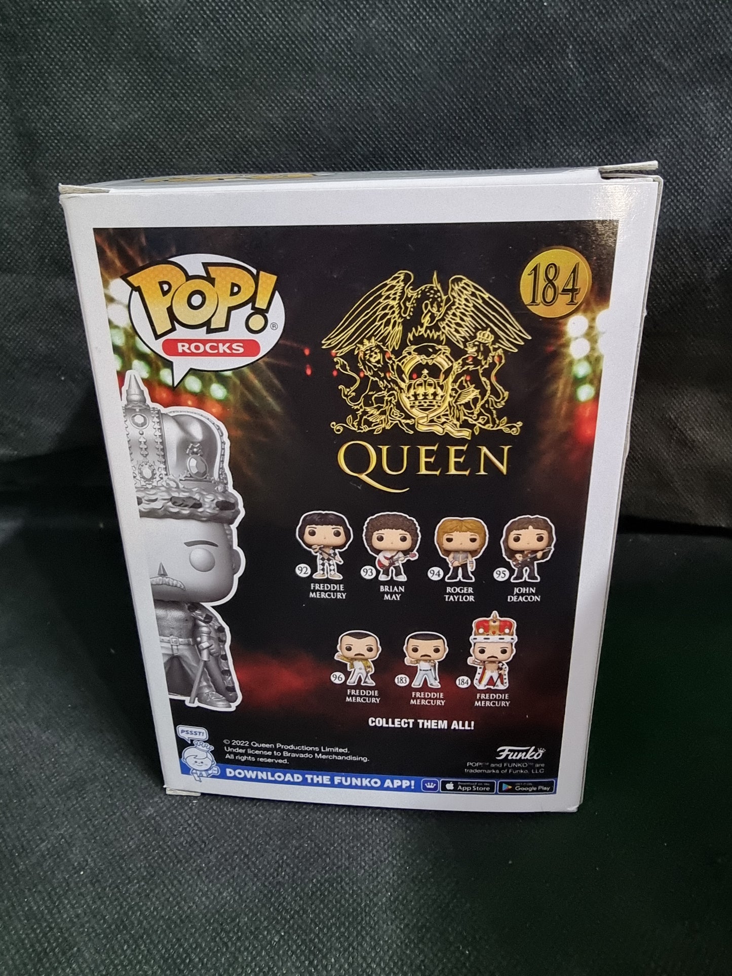 FUNKO POP QUEEN FREDDIE MERCURY #184 SPECIAL EDITION