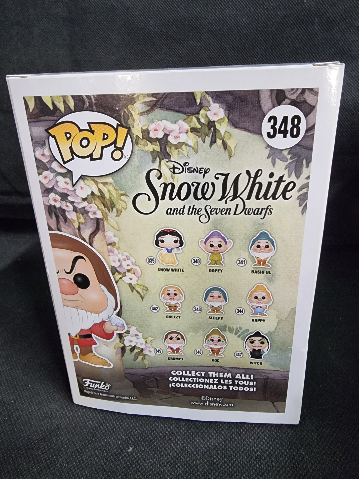 FUNKO DISNEY SNOW WHITE AND THE SEVEN DWARFS GRUMPY #348