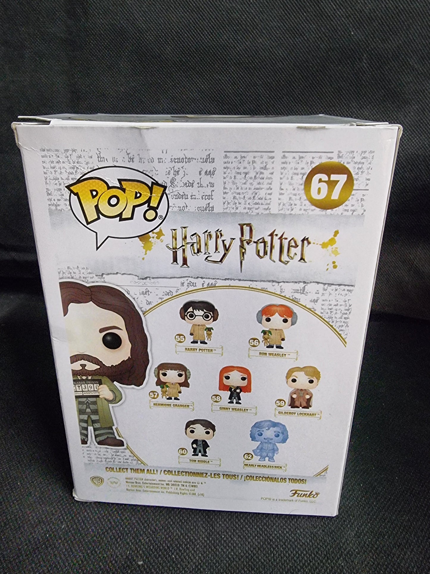 FUNKO POP HARRY POTTER SIRIUS BLACK #67 Captain Comics and Collectables Pty Ltd