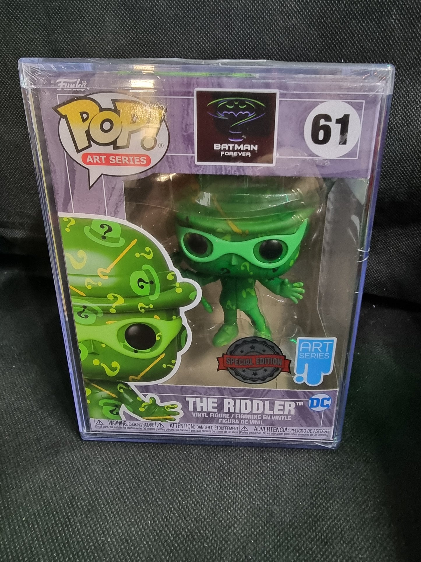 FUNKO POP BATMAN FOREVER THE RIDDLER ART SERIES SPECIAL EDITION #61