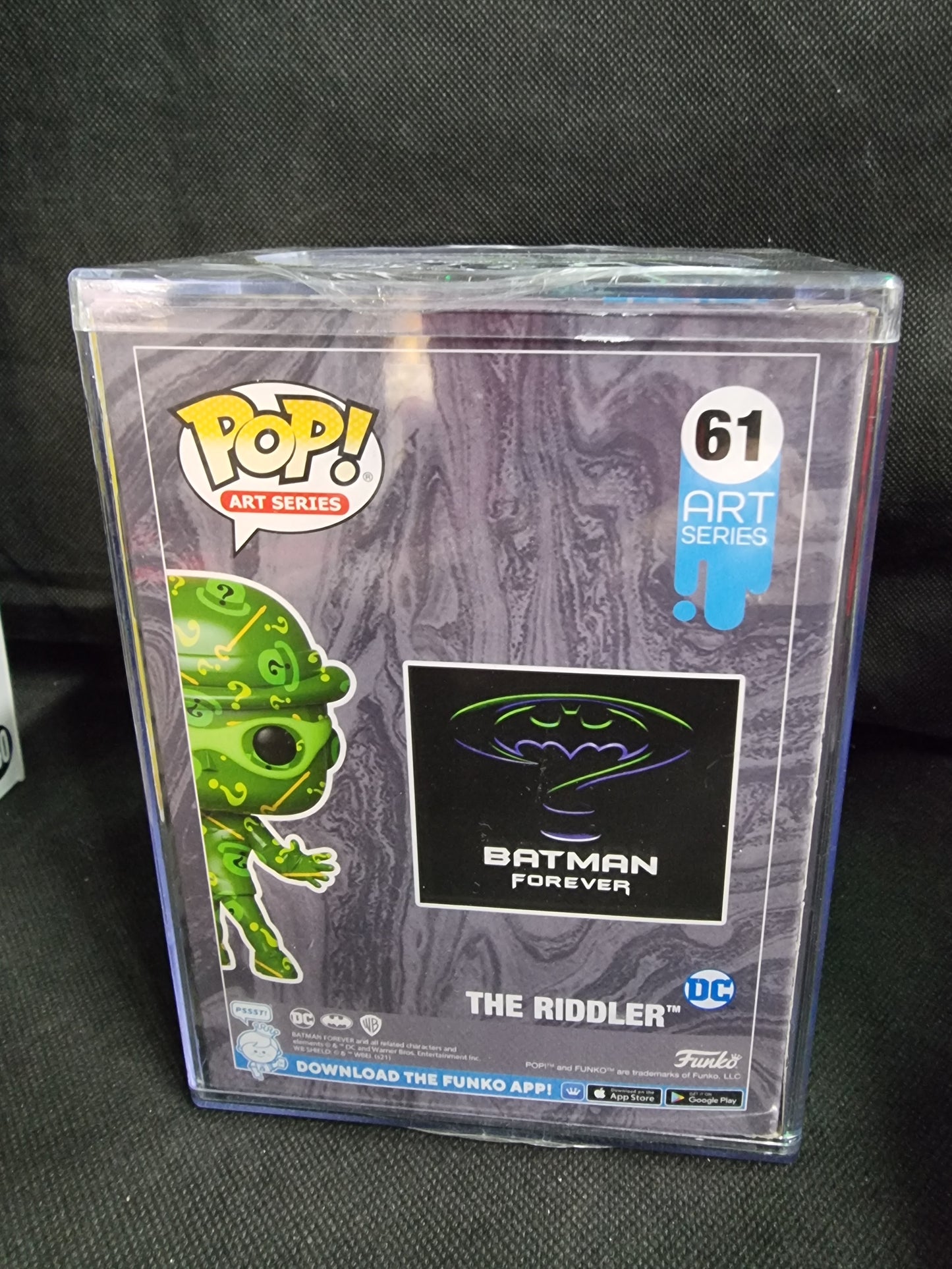 FUNKO POP BATMAN FOREVER THE RIDDLER ART SERIES SPECIAL EDITION #61