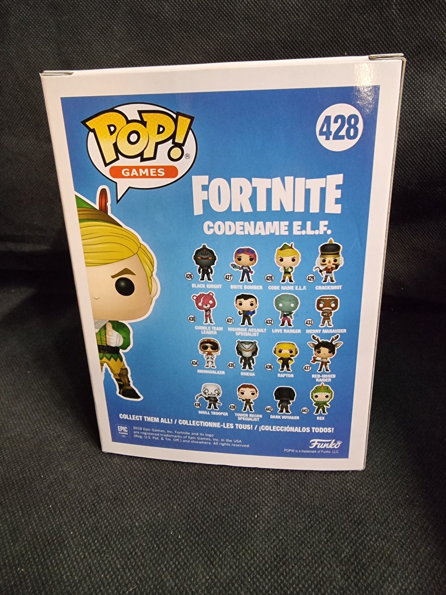 FUNKO POP FORTNITE CODENAME E.L.F. #428