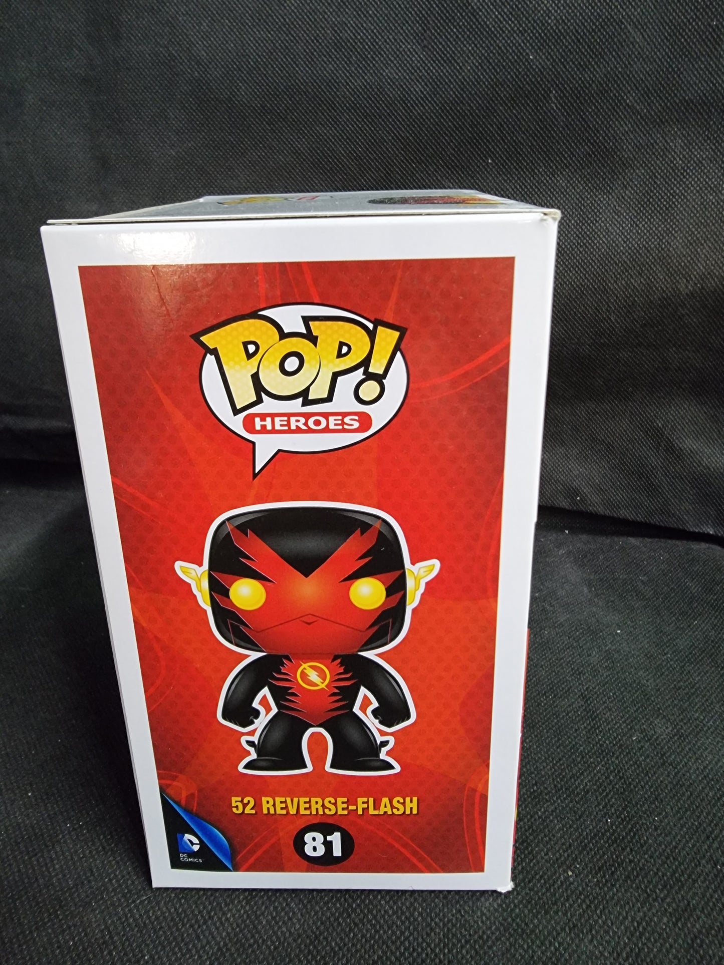 FUNKO POP DC SUPER HEROES 52 REVERSE-FLASH EXCLUSIVE #81