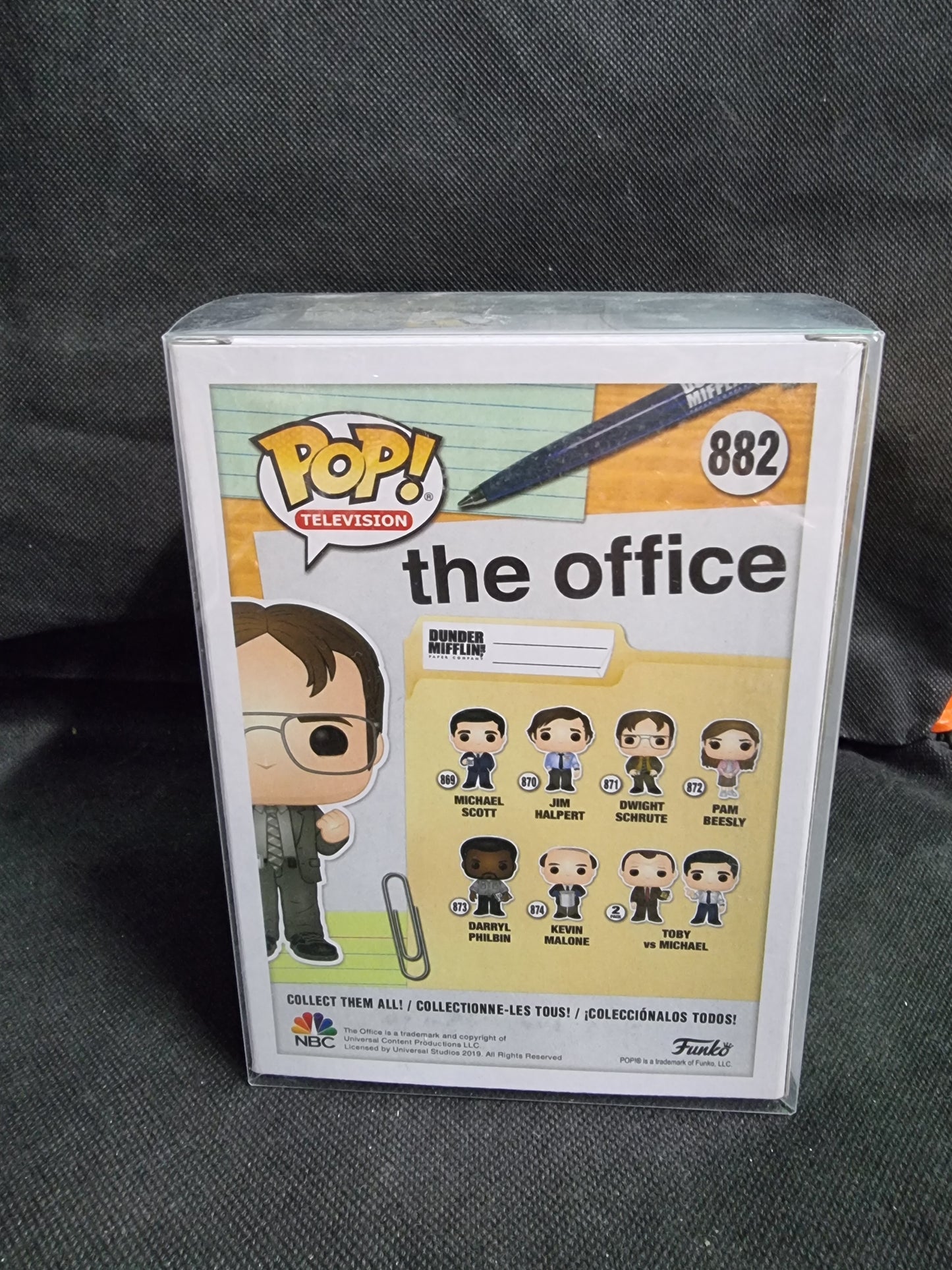 FUNKO POP THE OFFICE DWIGHT SCHRUTE #882 LIMITED EDITION