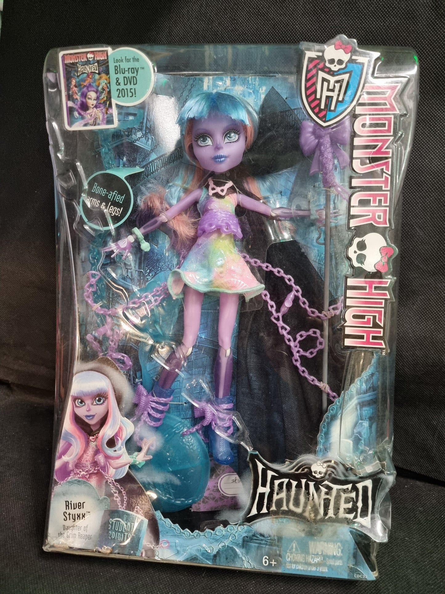 MONSTER HIGH HAUNTED RIVER STYXX DAUGHTER OF GRIM REAPER