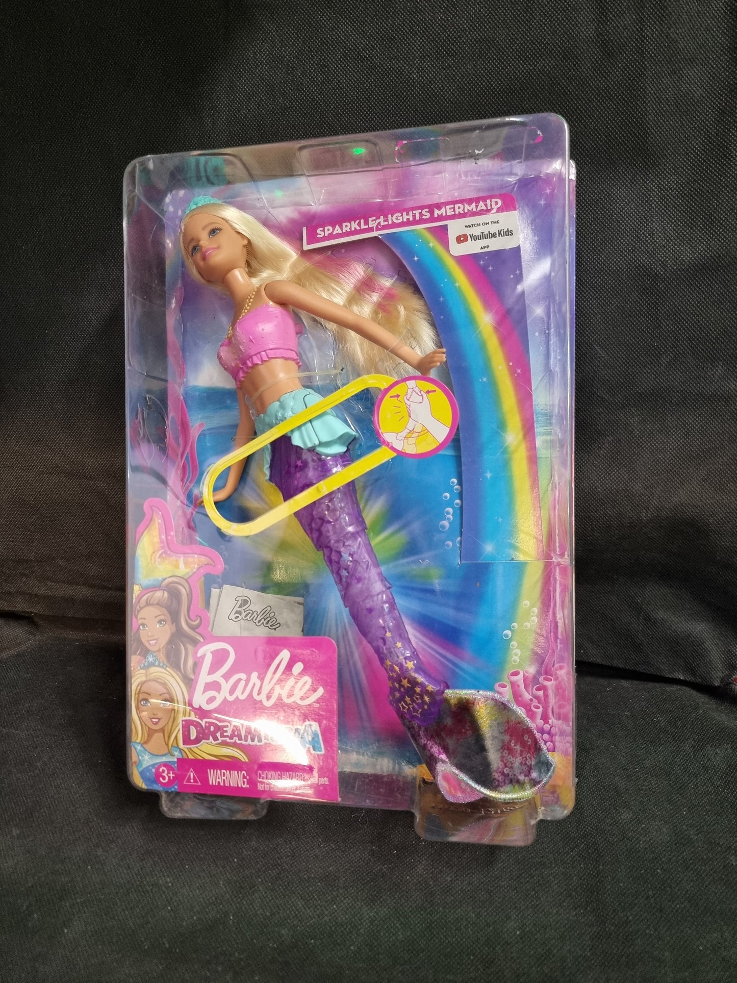 BARBIE DREAMTOPIA SPARKLE LIGHTS MERMAID (DAMAGED BOX)
