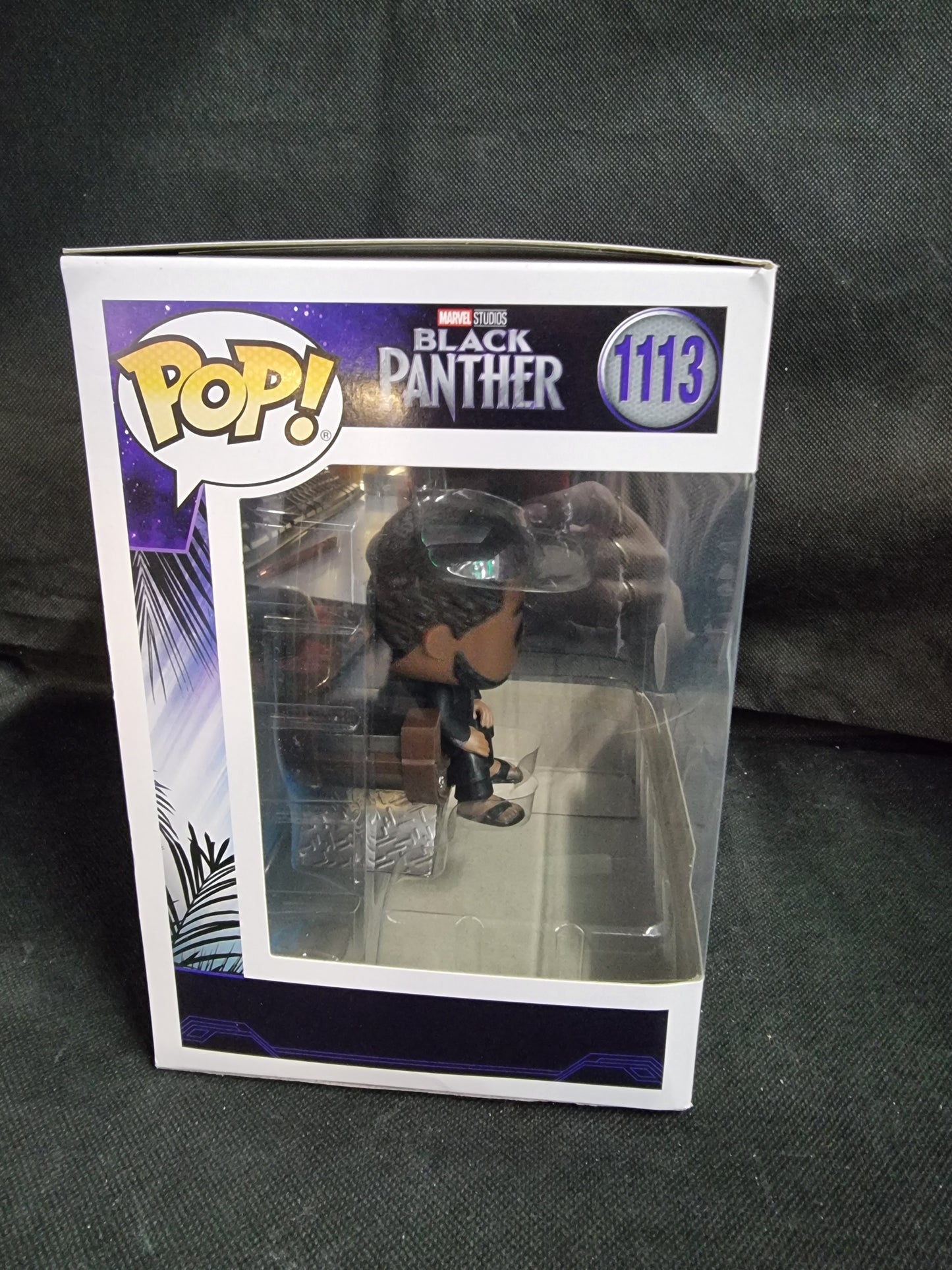 FUNKO MARVEL BLACK PANTHER T'CHALLA ON THRONE #1113 SPECIAL EDITION