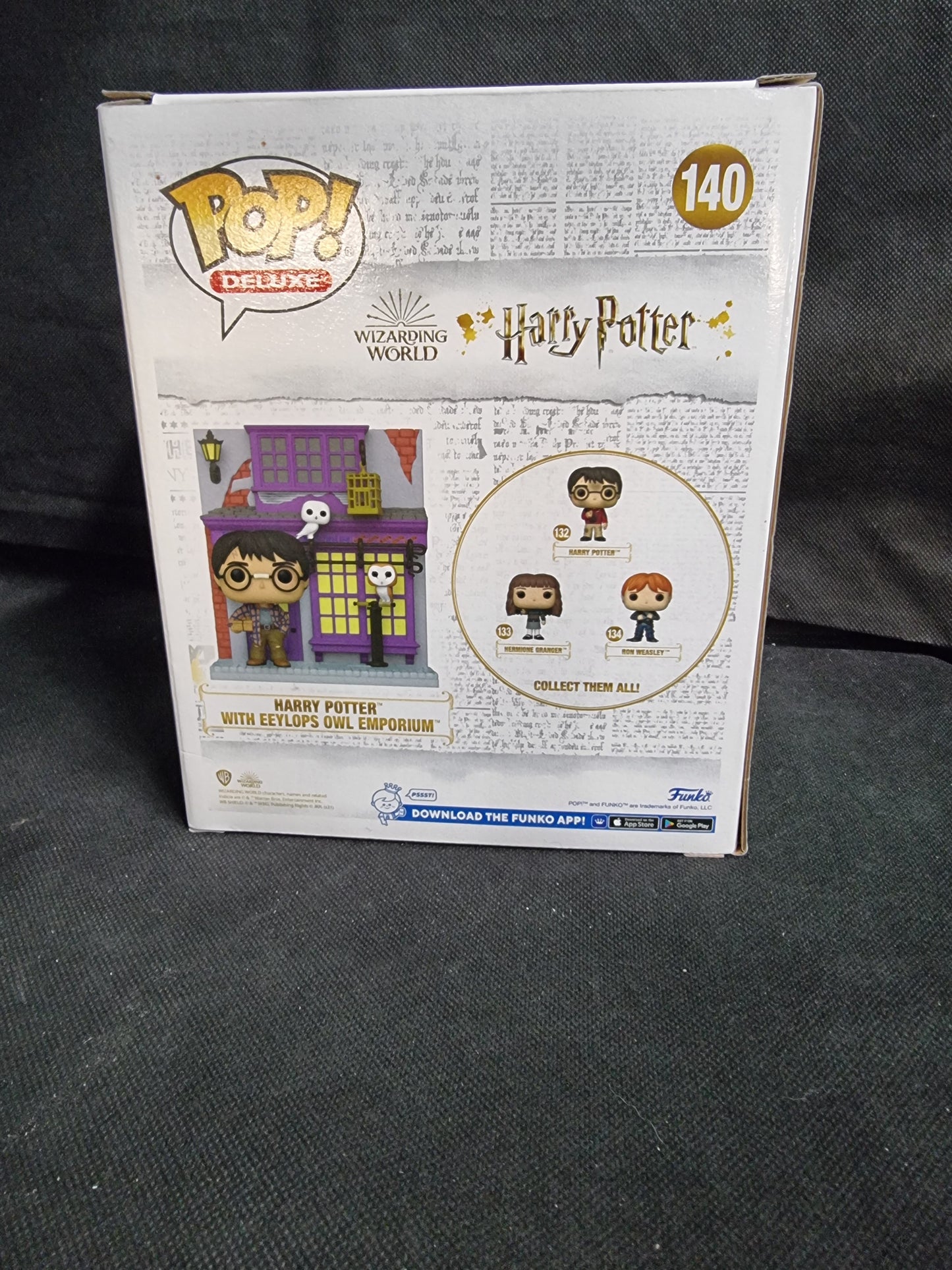 FUNKO POP HARRY POTTER WITH EEYLOPS OWL EMPORIUM #140