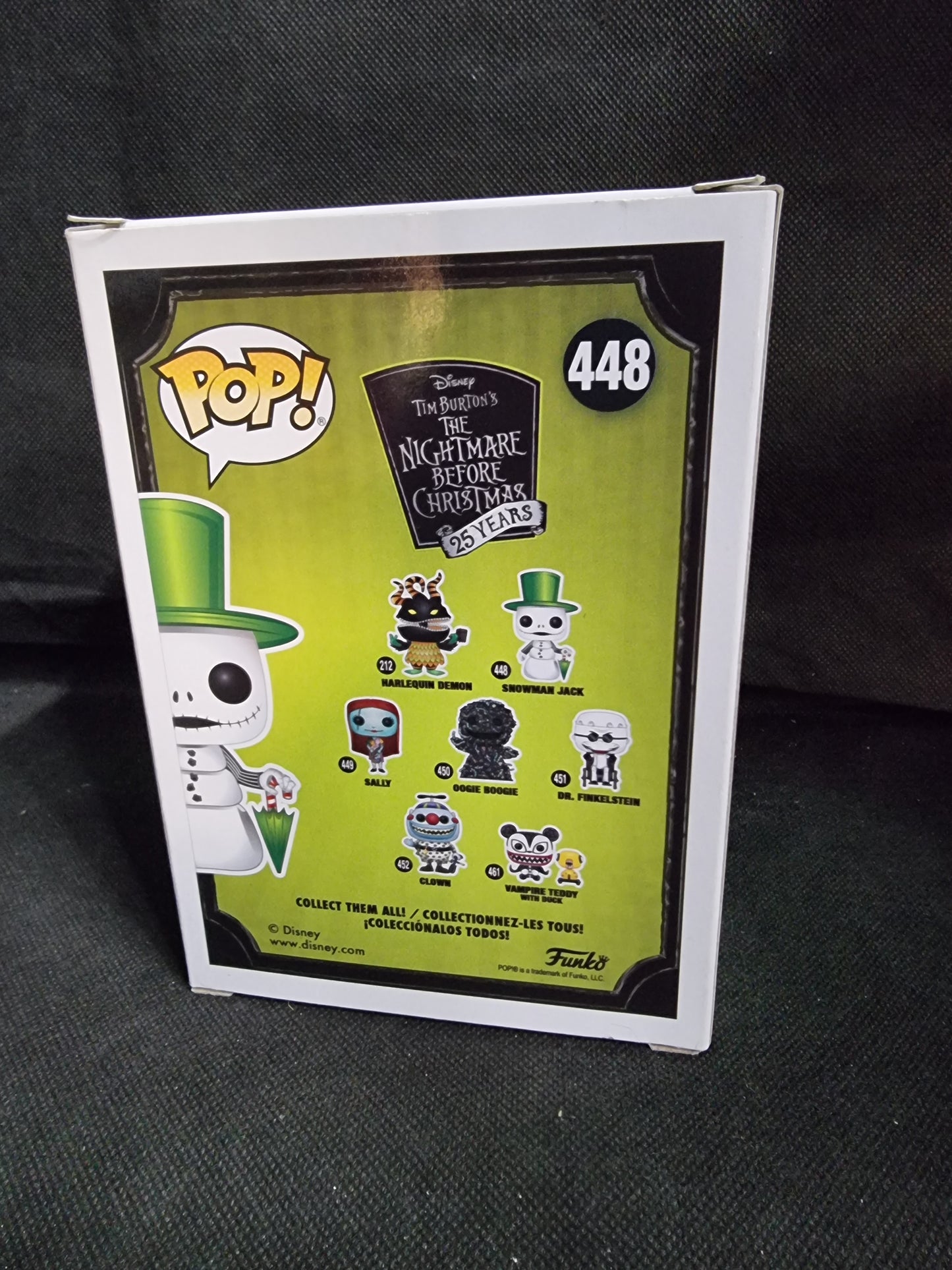 FUNKO DISNEY NIGHTMARE BEFORE CHISTMAS SNOWMAN JACK #448