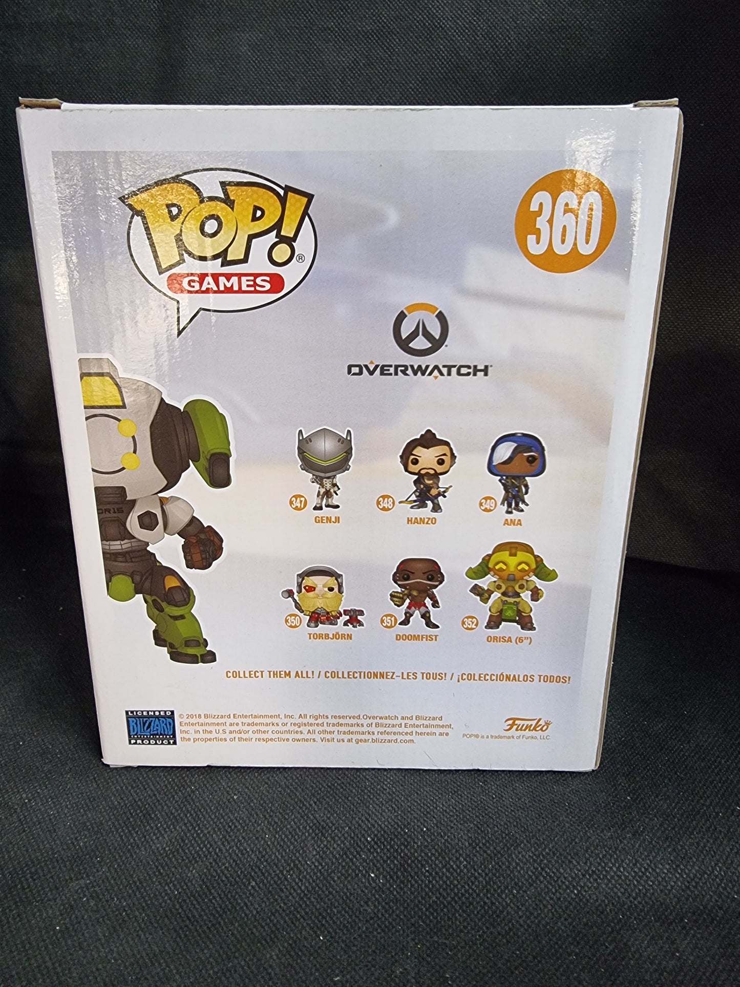 FUNKO POP OVERWATCH ORISA #360