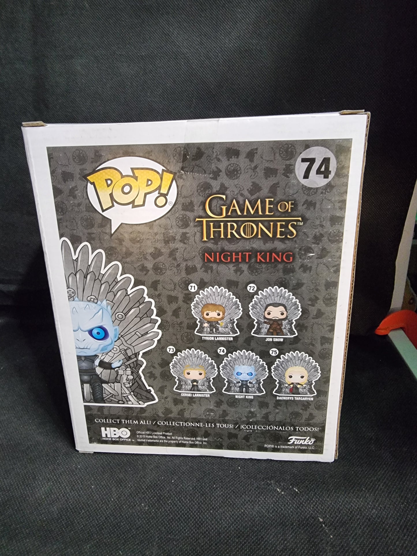 FUNKO POP GAME OF THRONES NIGHT KING #74