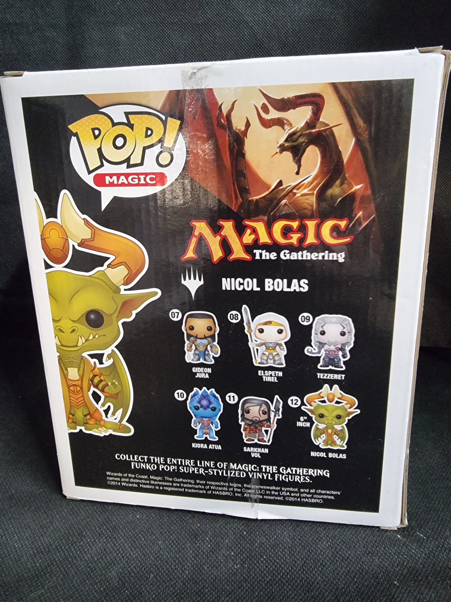 FUNKO POP MAGIC THE GATHERING NICOL BOLAS #12