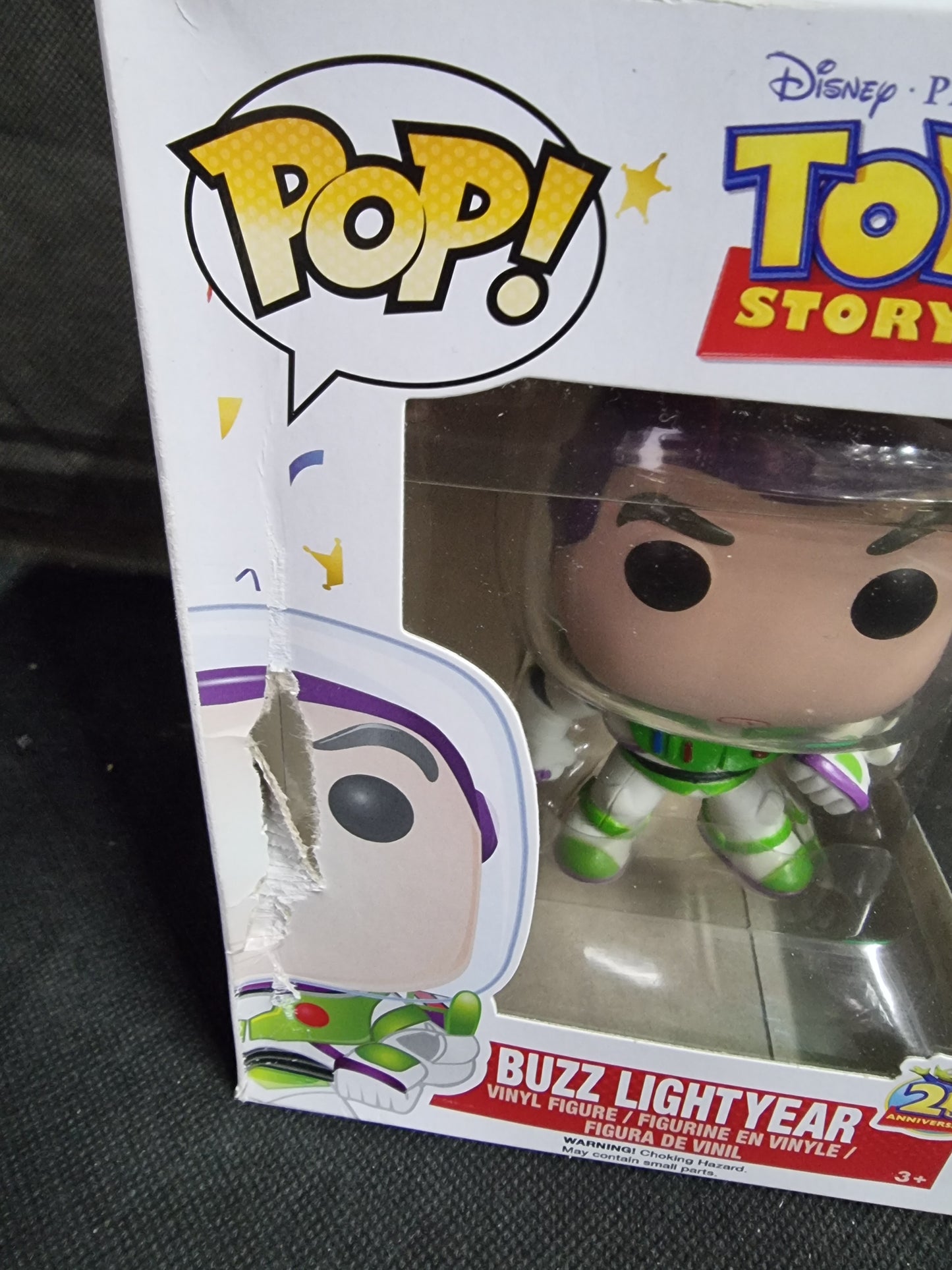FUNKO POP DISNEY PIXAR TOY STORY BUZZ LIGHTYEAR #169 (DAMAGED BOX)