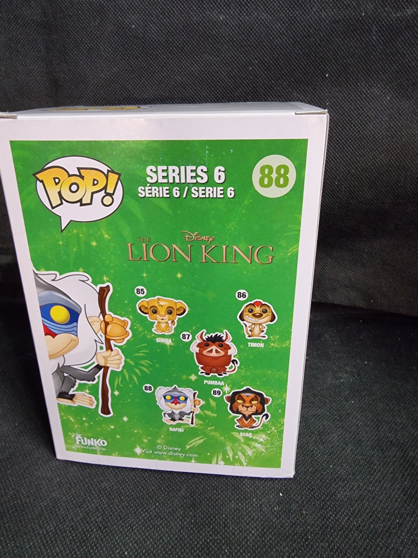 FUNKO POP DISNEY THE LION KING RAFIKI # 88