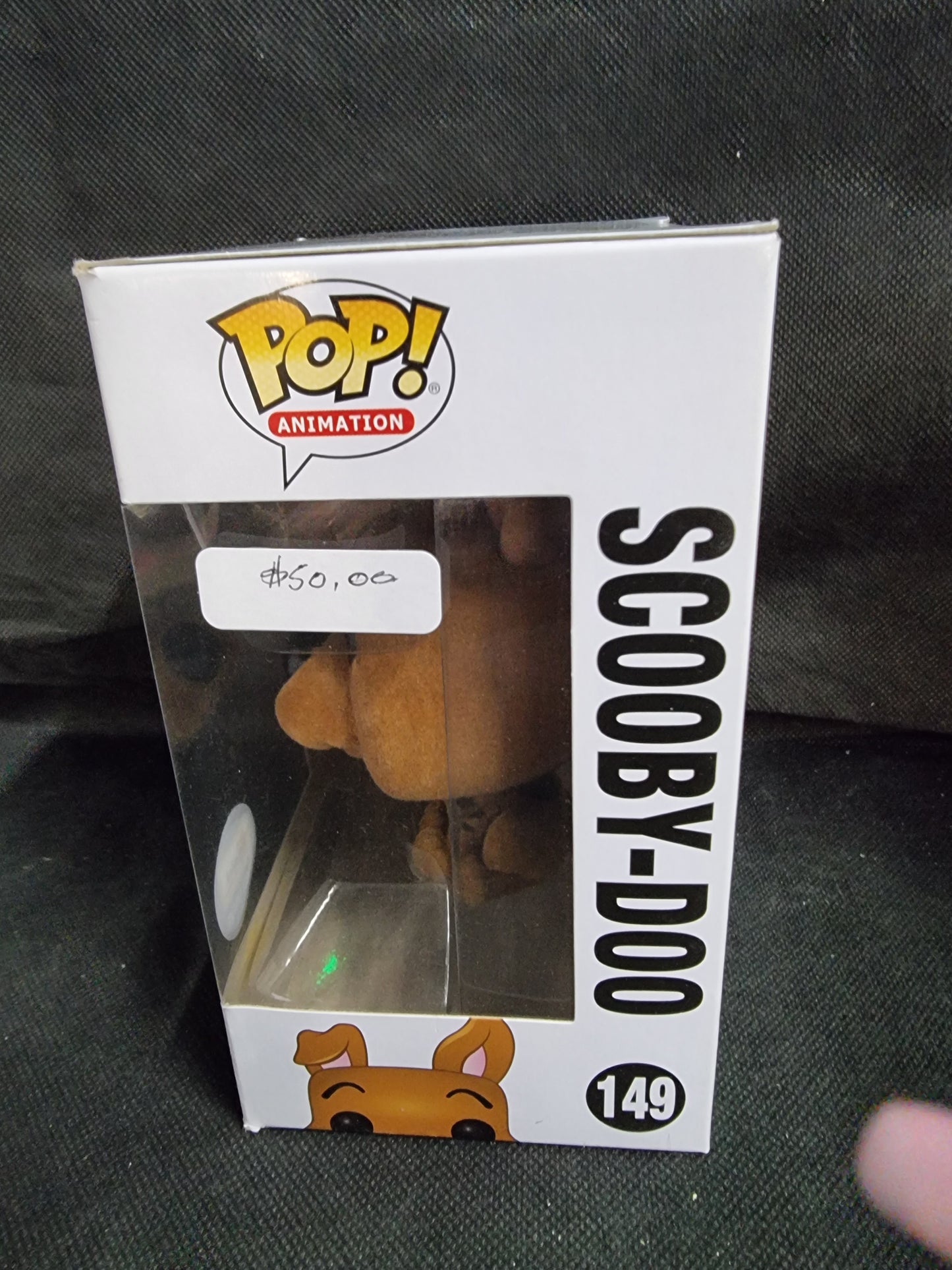 FUNKO POP SCOOBY DOO! #149 EXCLUSIVE FLOCKED
